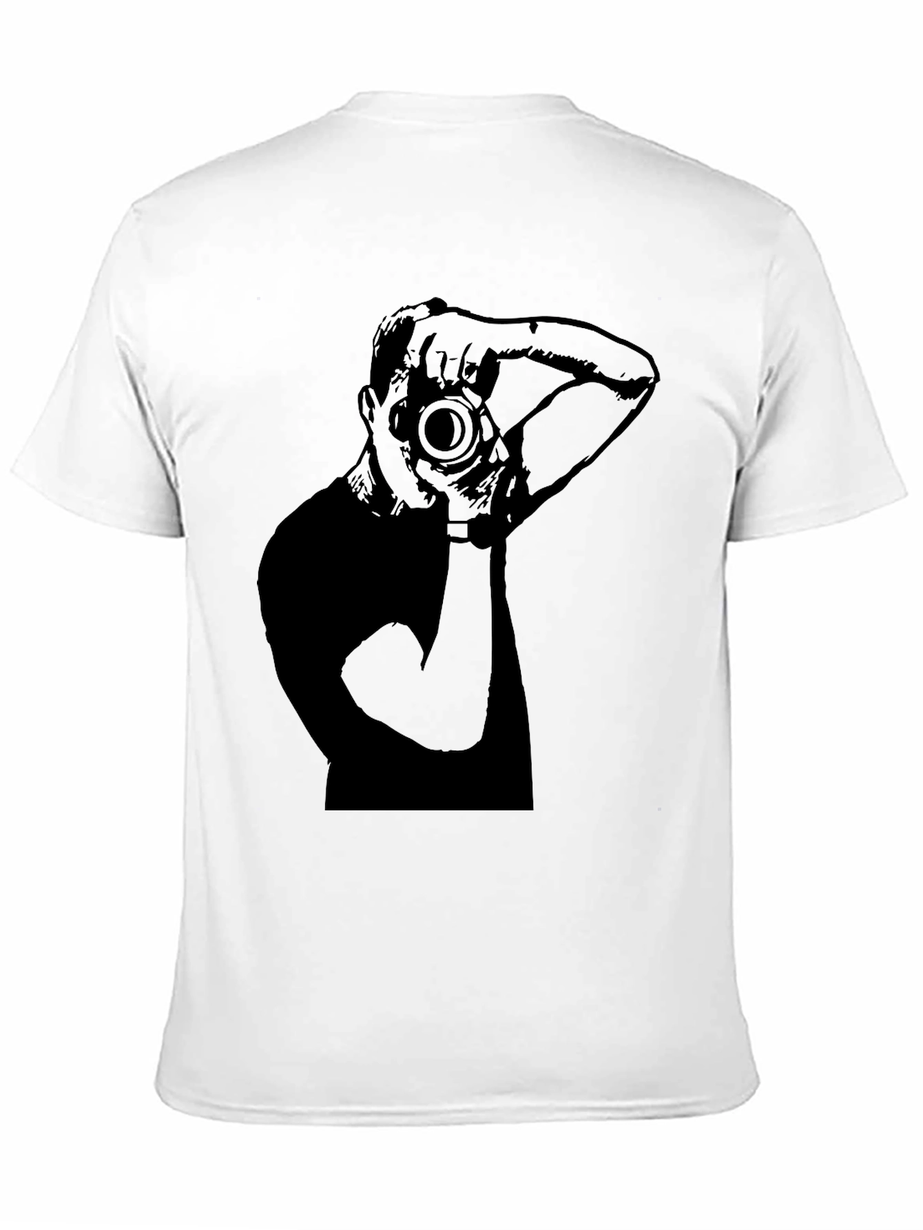 Photographer Graphic Black T-Shirt