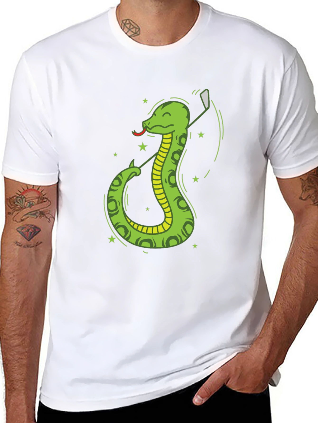 Golfing Snake T-Shirt