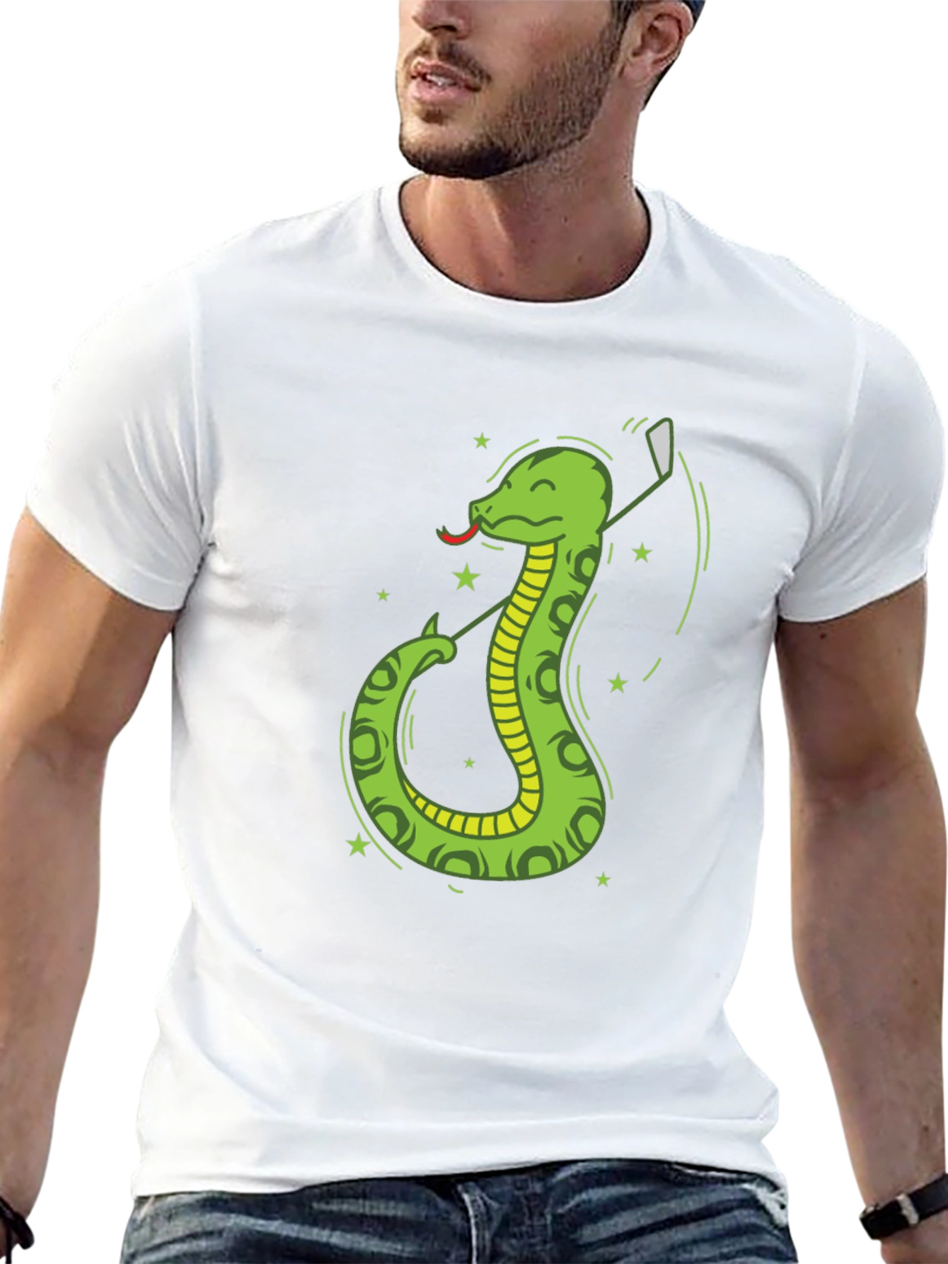 Golfing Snake T-Shirt