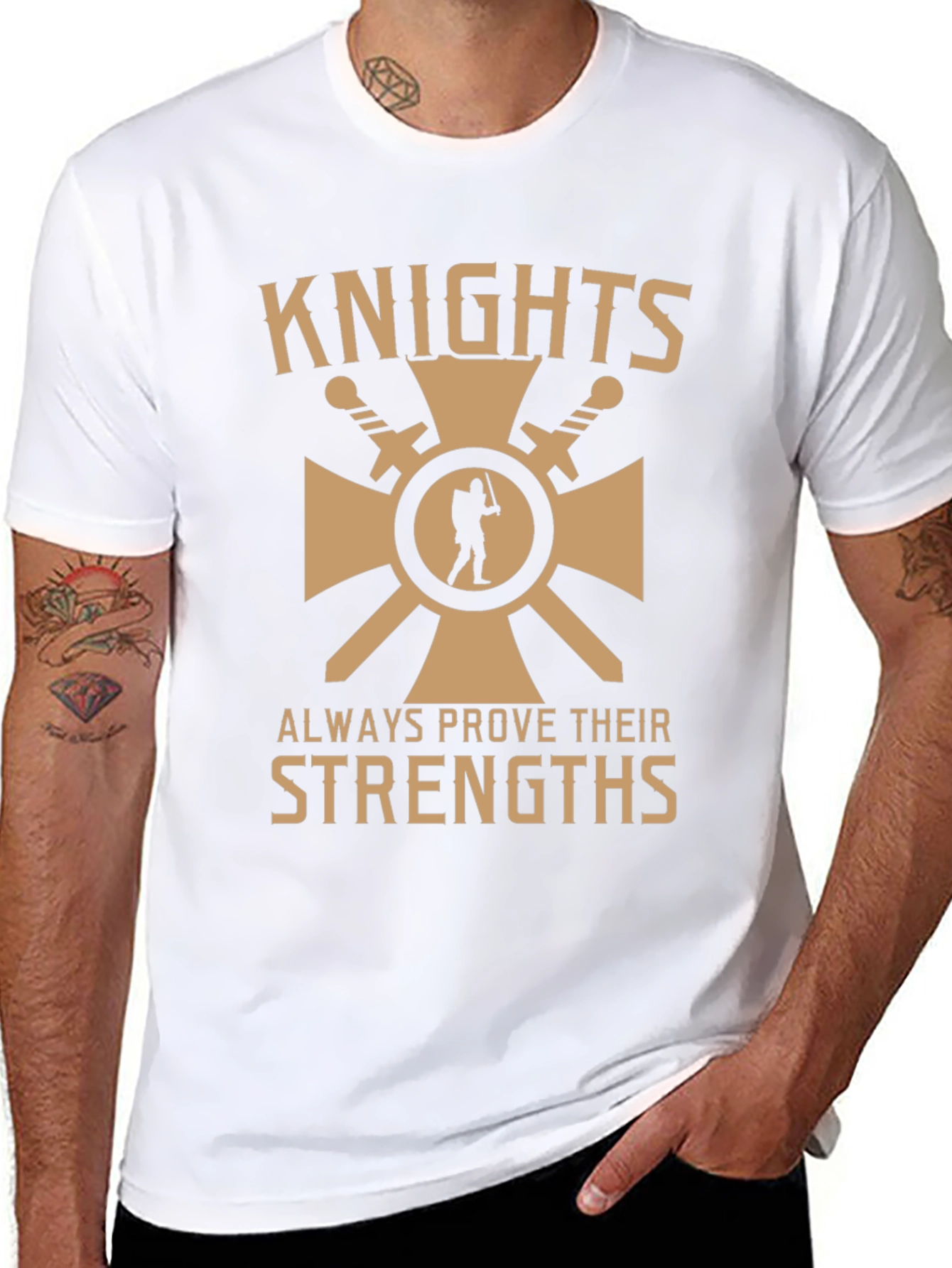 Knights Prove Strengths Graphic Tee