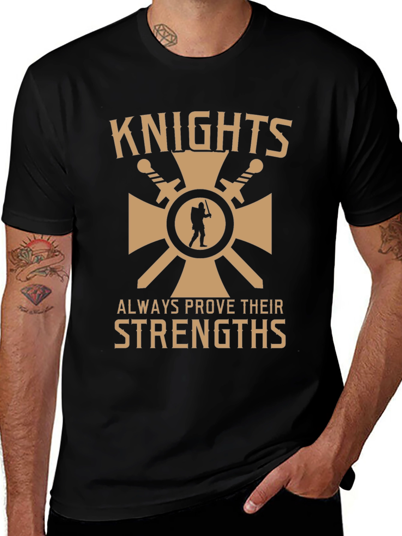 Knights Prove Strengths Graphic Tee