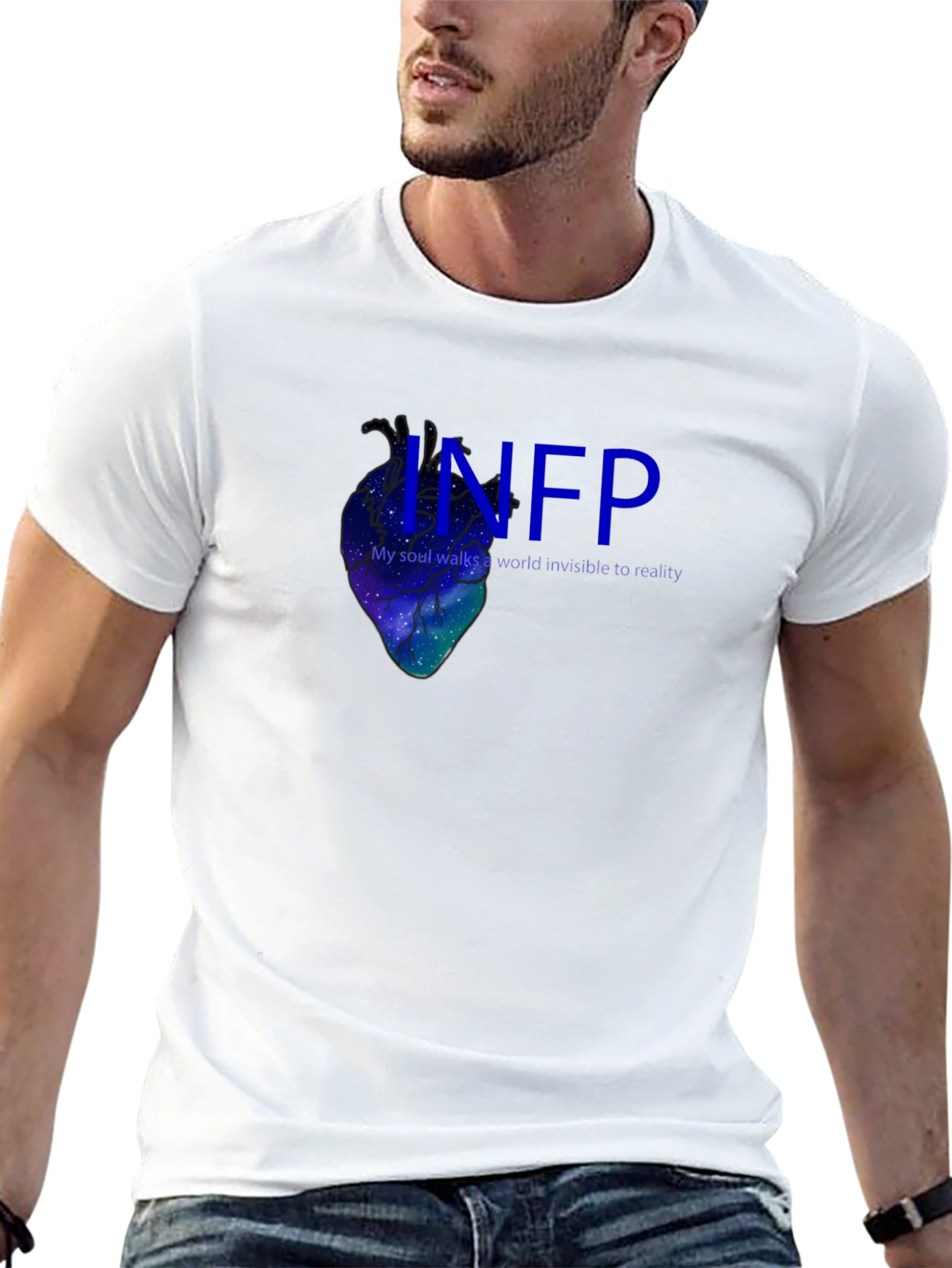 INFP Galaxy Heart T-Shirt -  Soulful Design