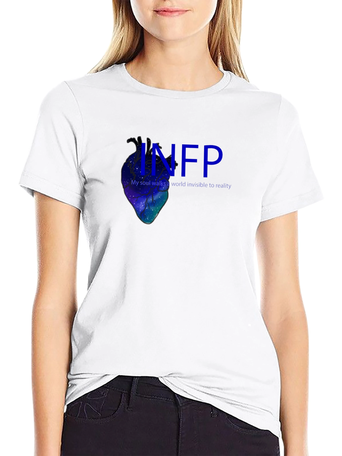 INFP Galaxy Heart T-Shirt -  Soulful Design