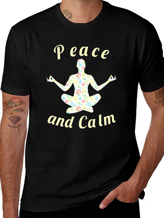 Peace and Calm Yoga T-Shirt