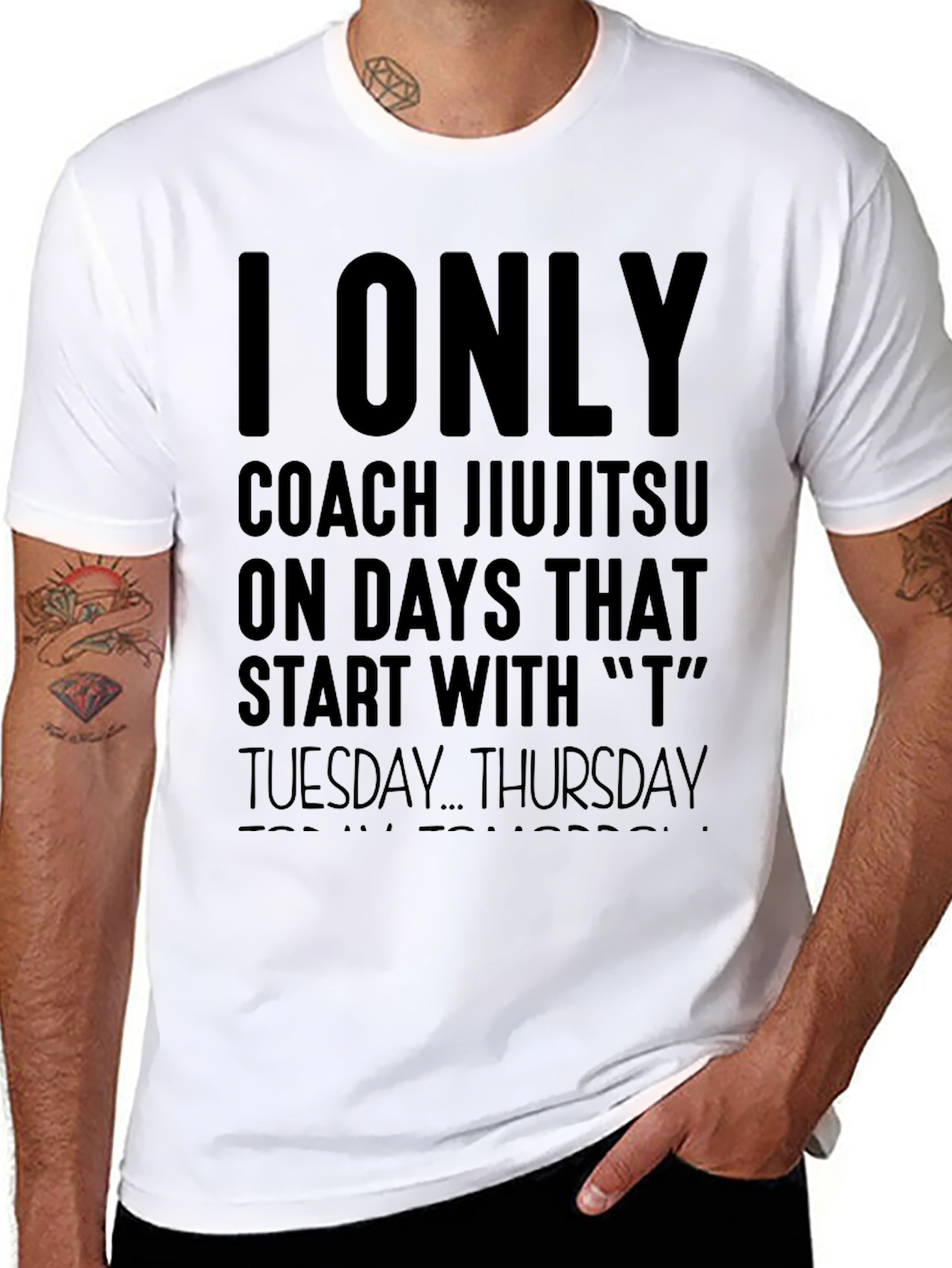 Jiu Jitsu Coach T-Shirt - T Days Only