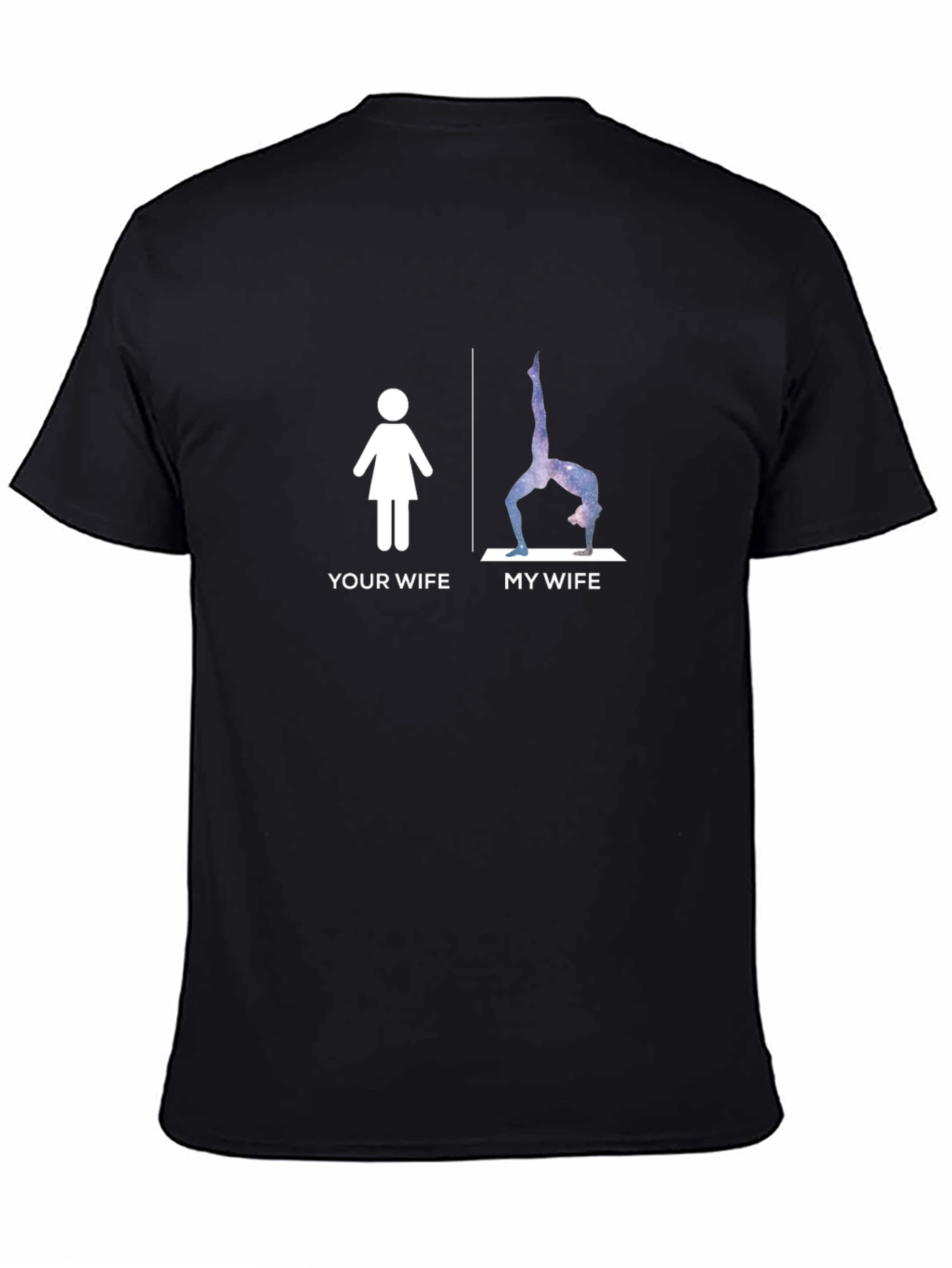 Funny Yoga Wife Graphic Tee