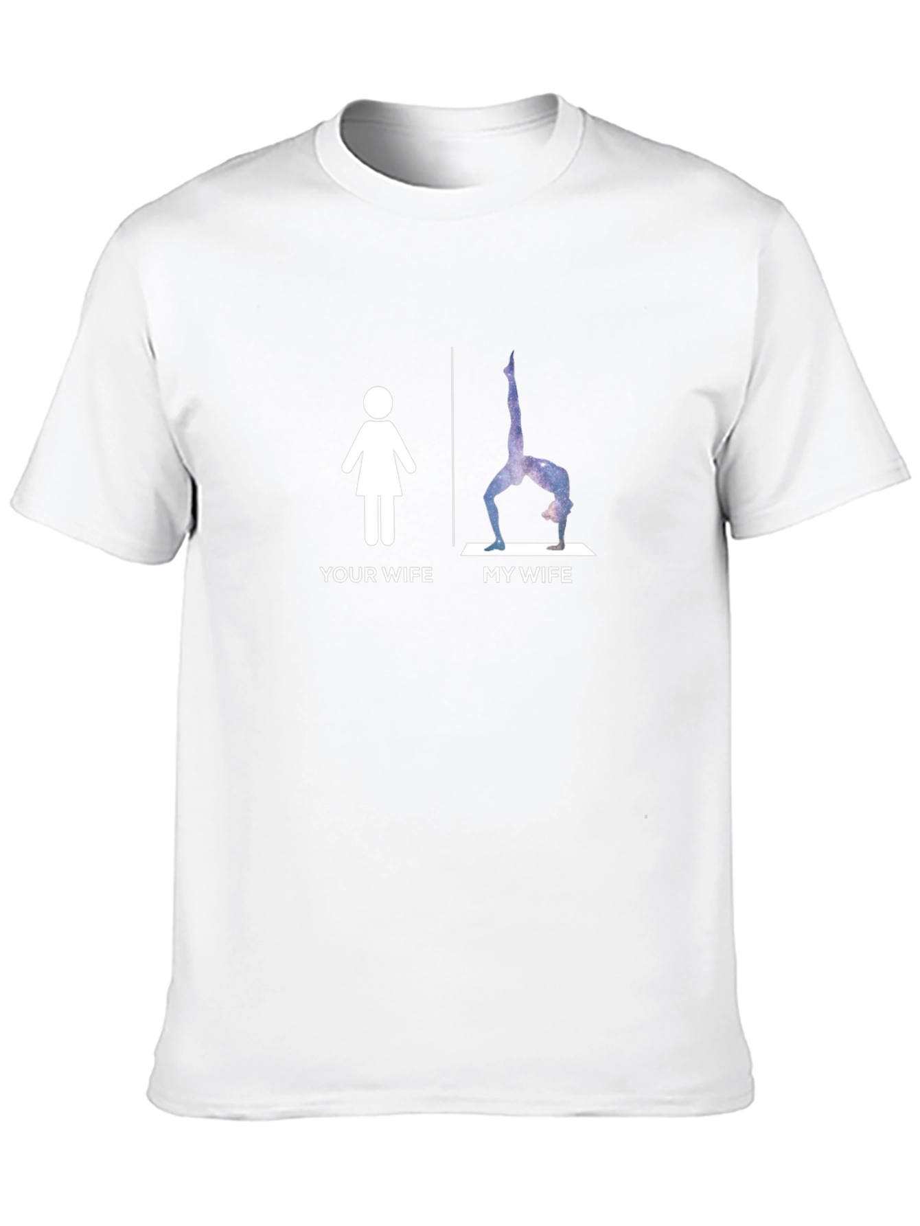 Funny Yoga Wife Graphic Tee
