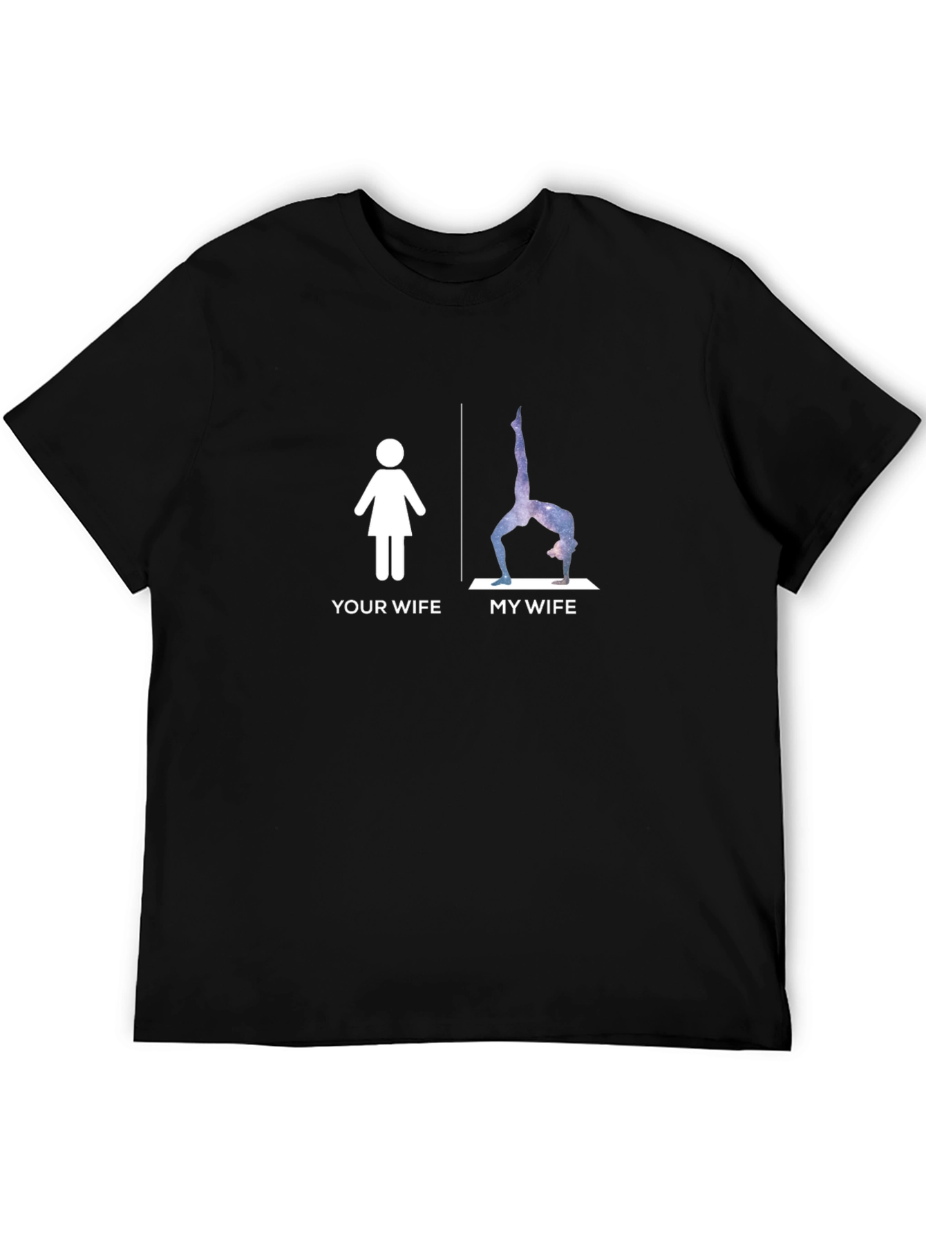 Funny Yoga Wife Graphic Tee