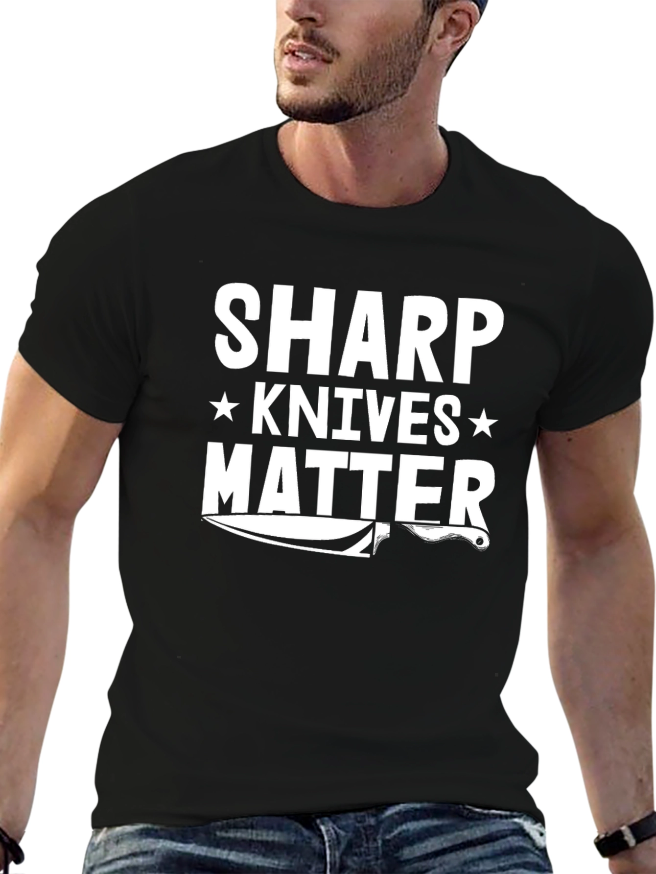 Sharp Knives Matter Graphic Tee