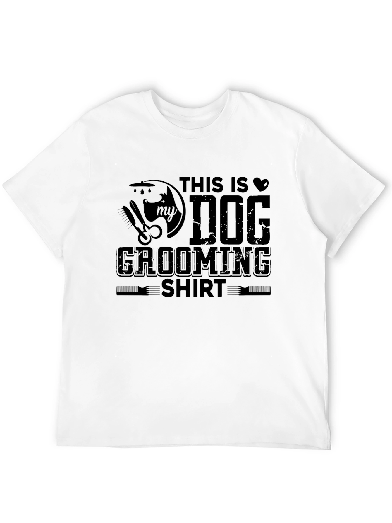 Dog Grooming T-Shirt for Pet Lovers
