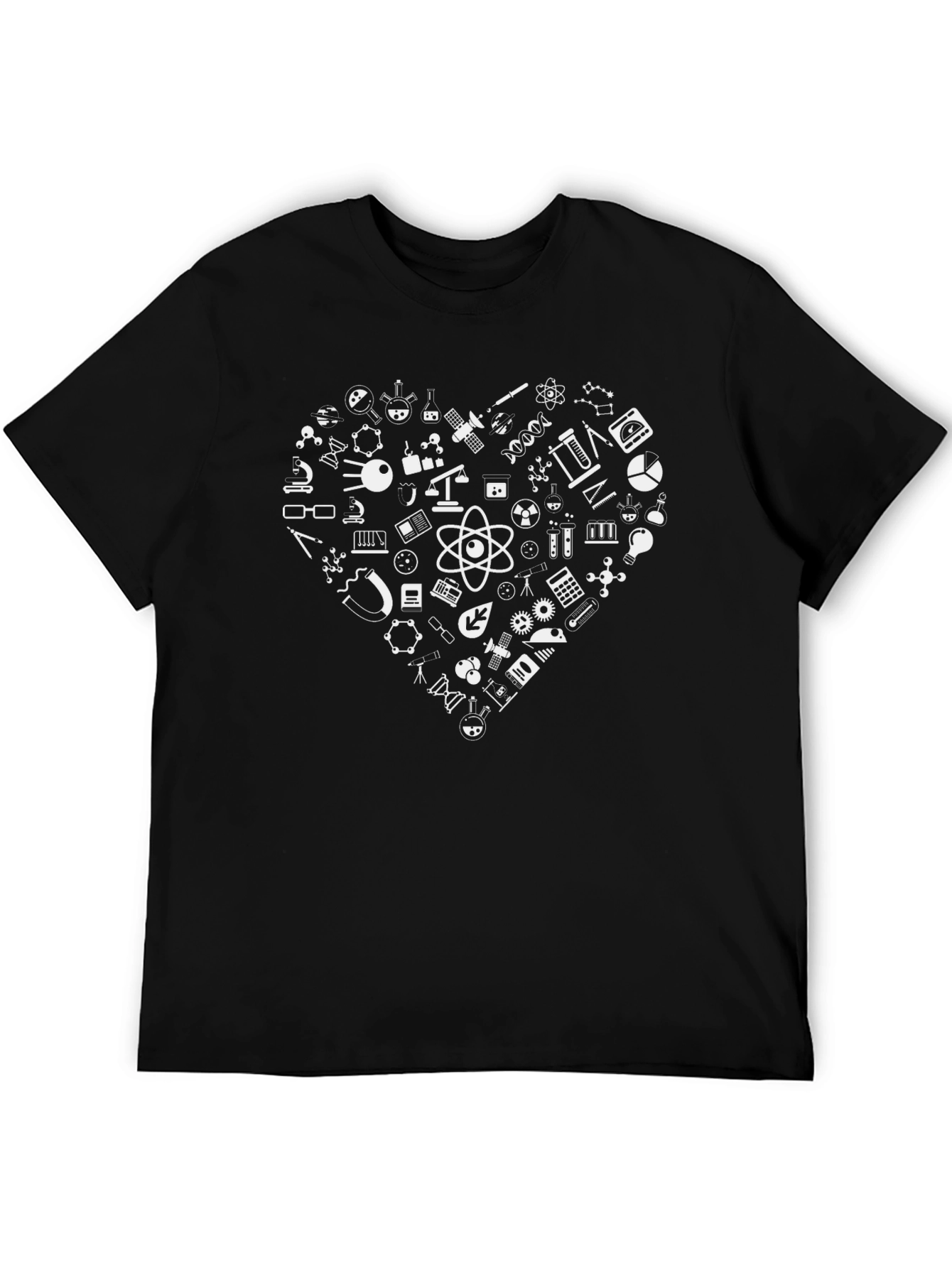 Science Heart T-Shirt - Love of STEM