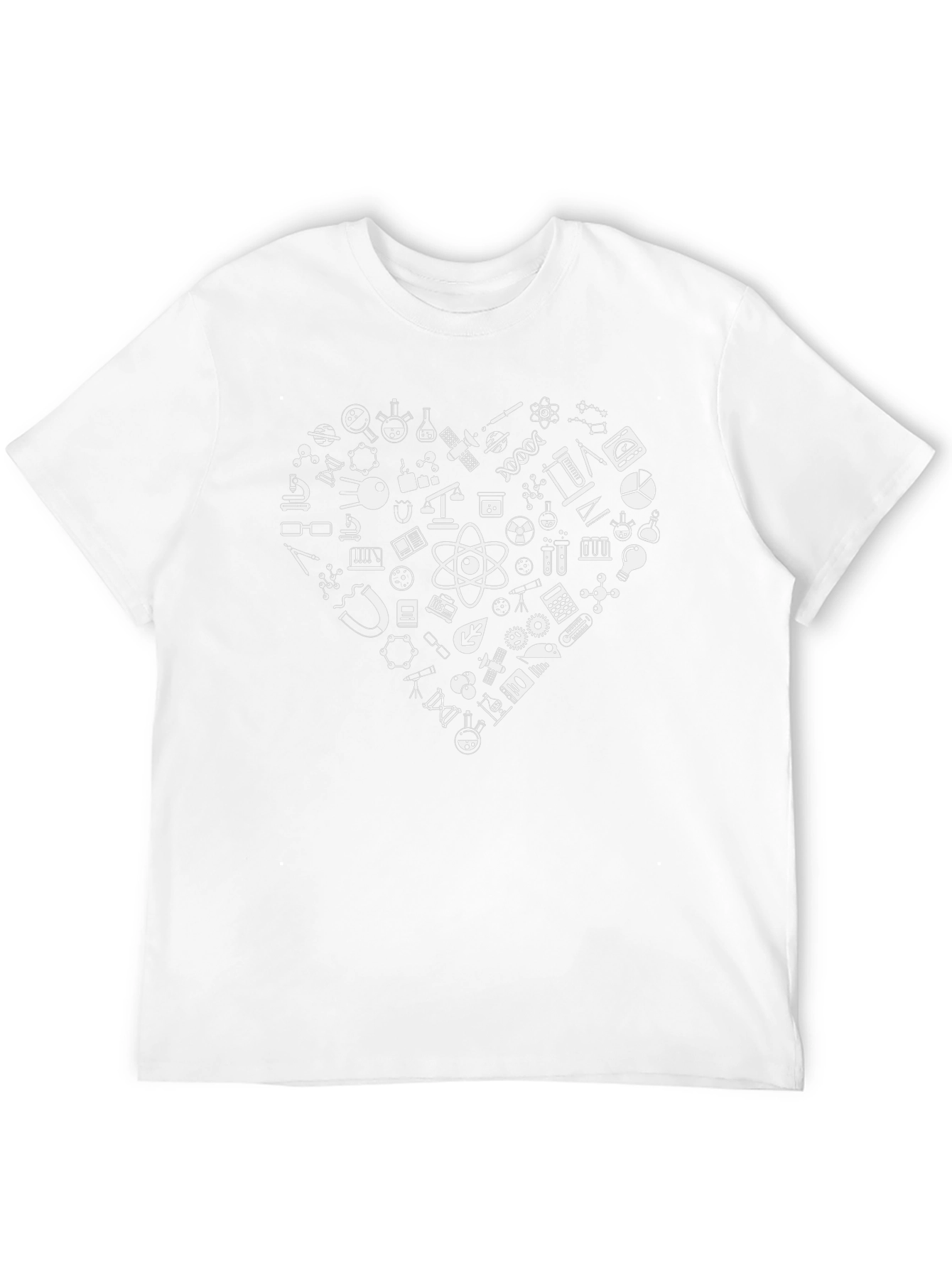 Science Heart T-Shirt - Love of STEM