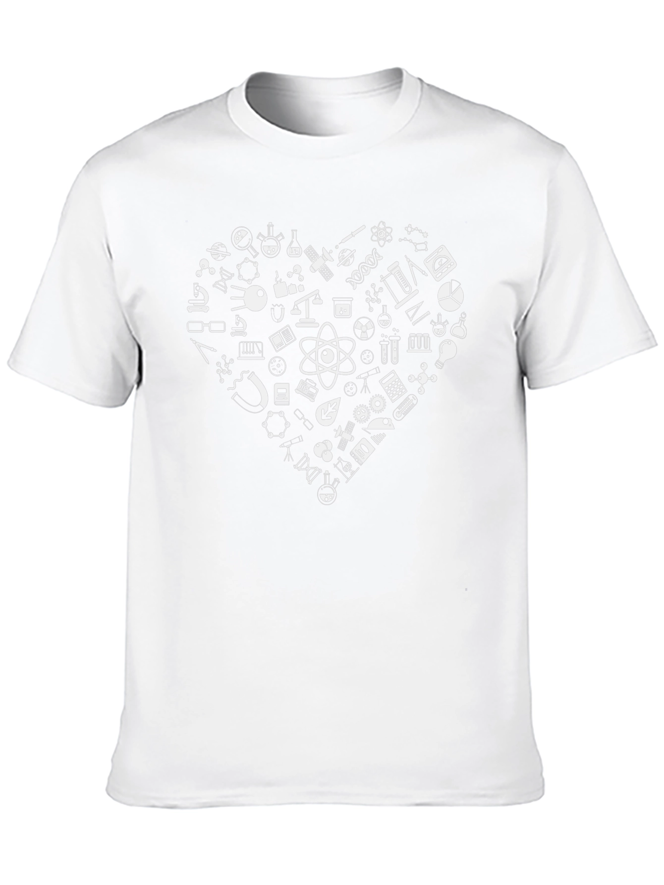 Science Heart T-Shirt - Love of STEM