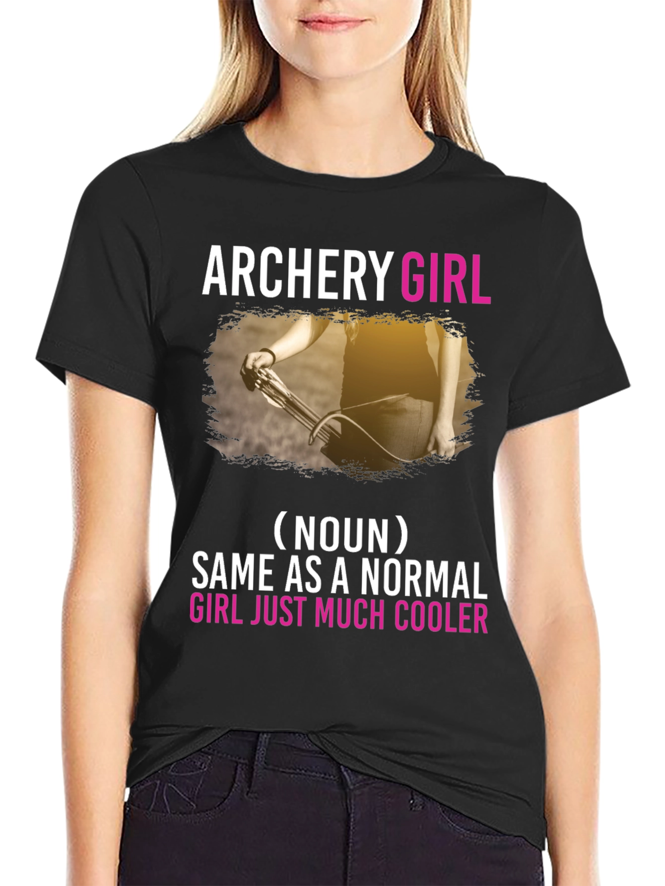 Archery Girl T-Shirt - Cool Archer Tee