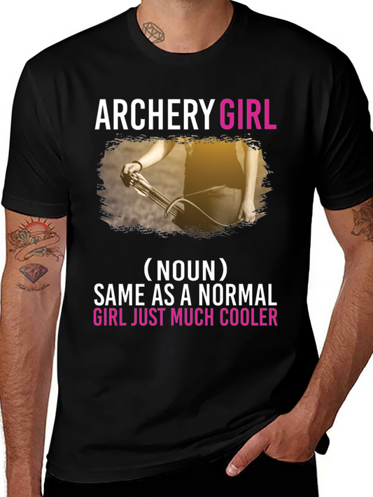 Archery Girl T-Shirt - Cool Archer Tee