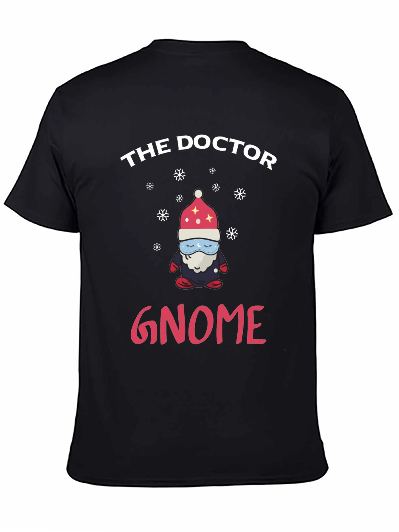 The Doctor Gnome T-Shirt Funny Christmas Holiday Tee