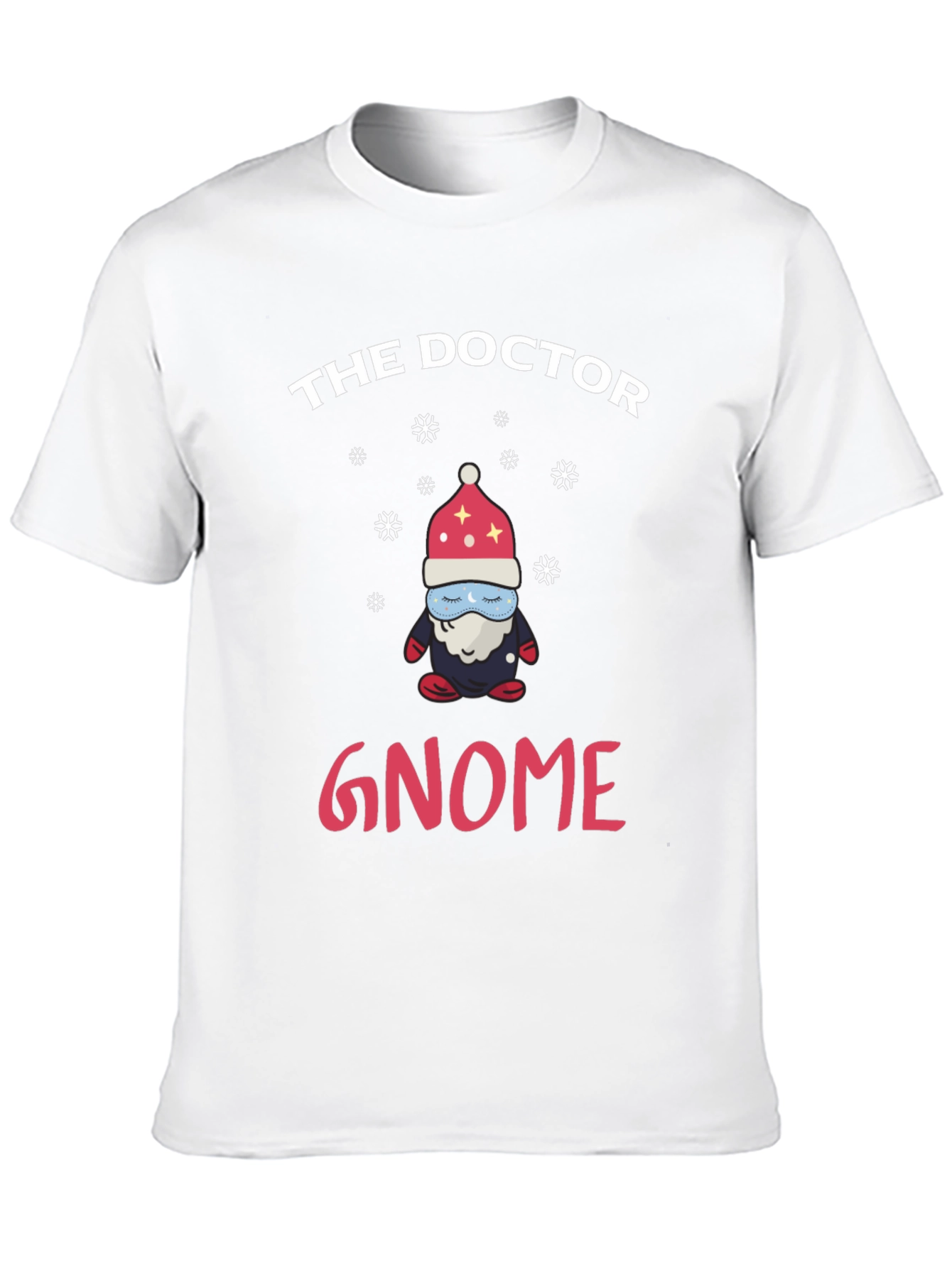 The Doctor Gnome T-Shirt Funny Christmas Holiday Tee