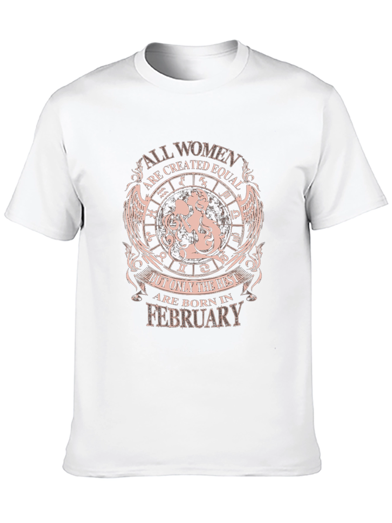 All Women Born in February T-Shirt