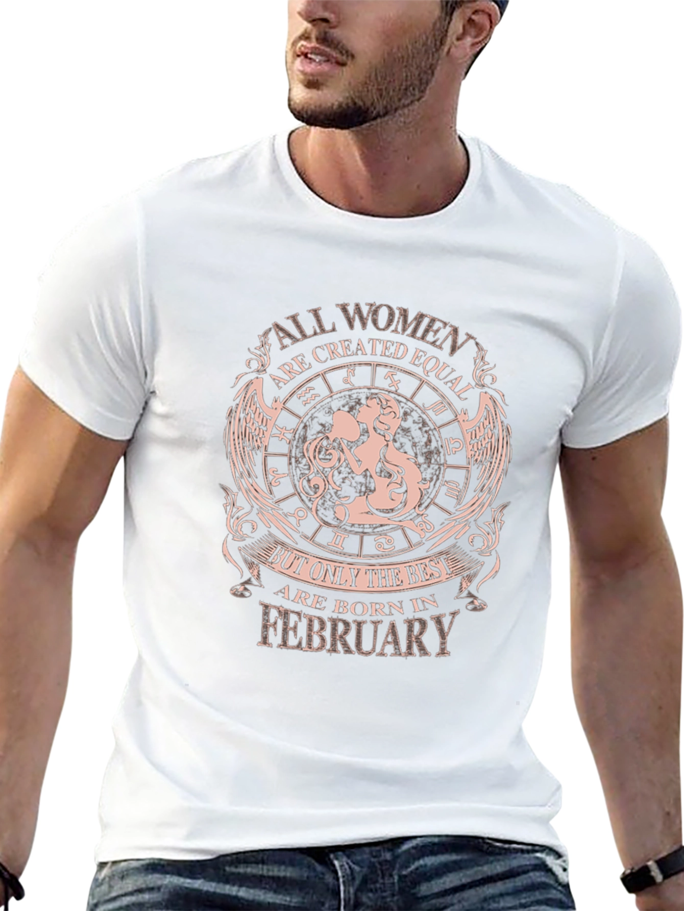 All Women Born in February T-Shirt