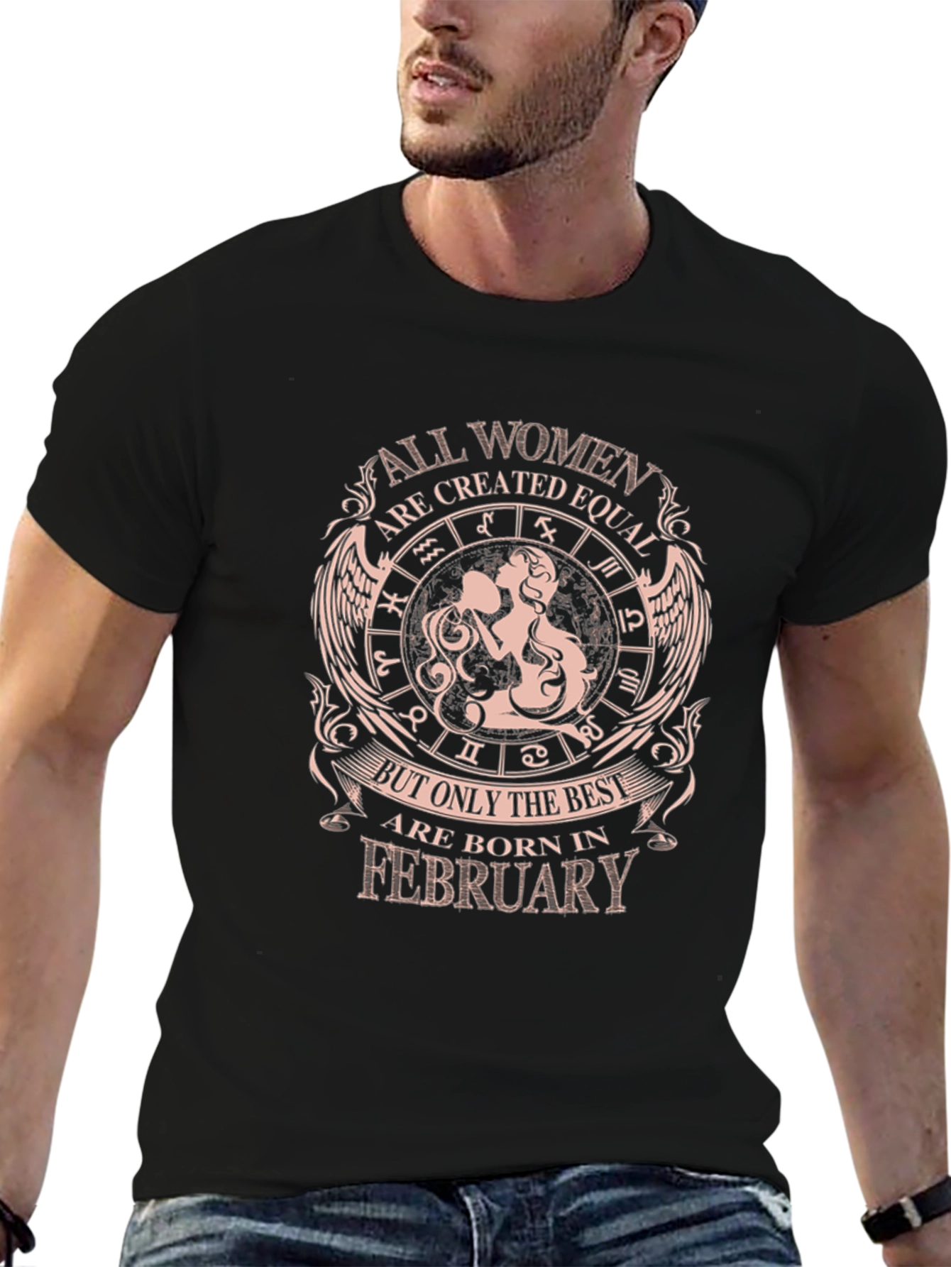 All Women Born in February T-Shirt