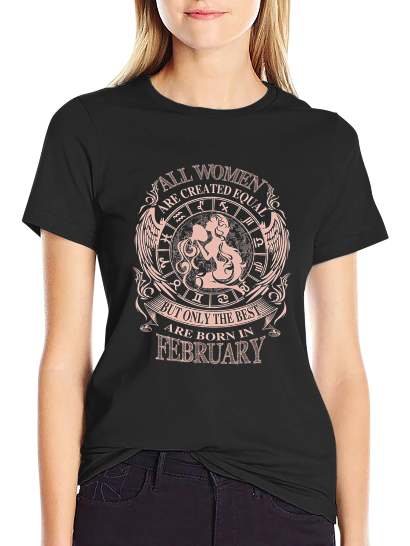 All Women Born in February T-Shirt