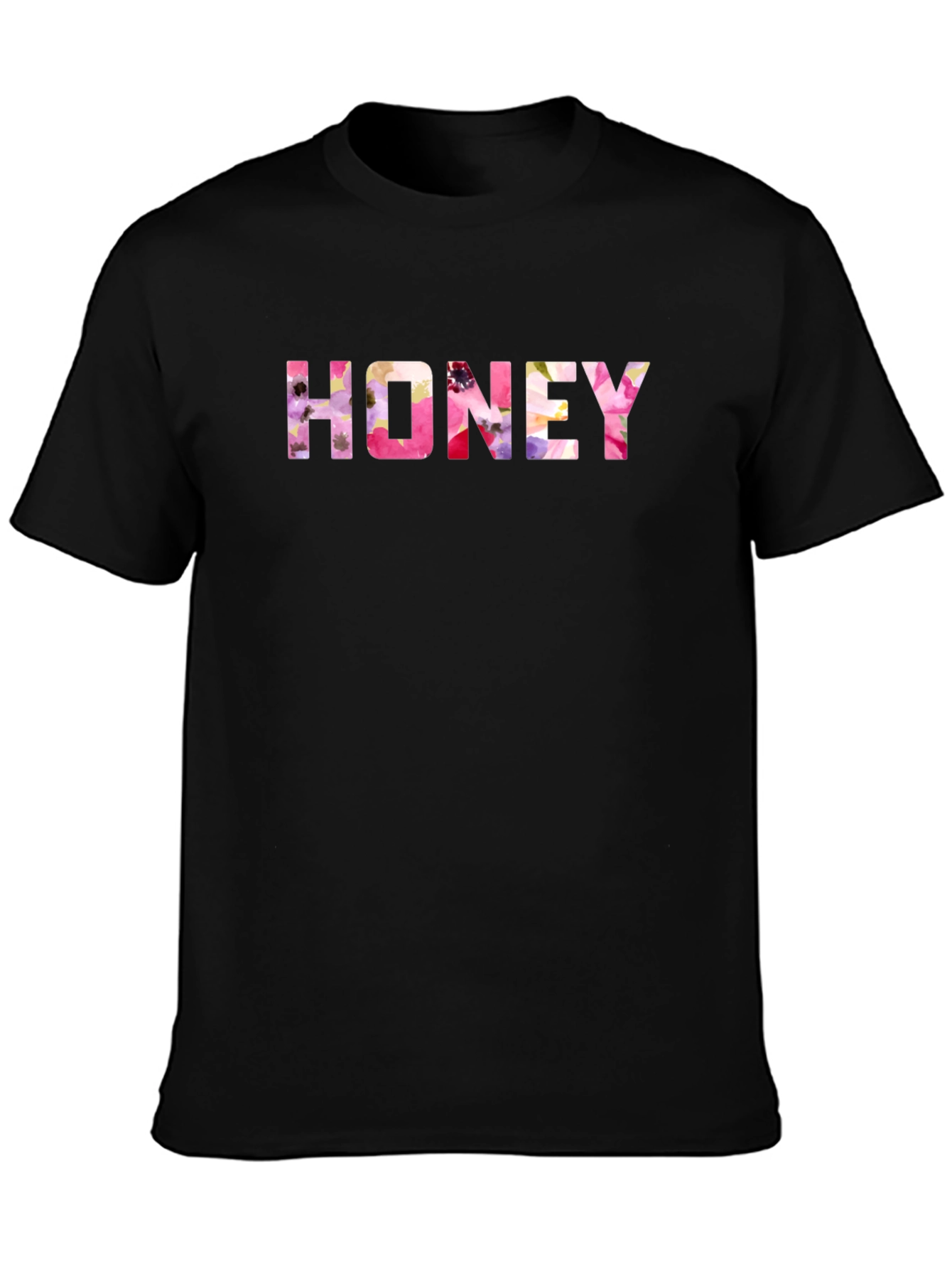 Floral Honey T-Shirt - Stylish Graphic Tee
