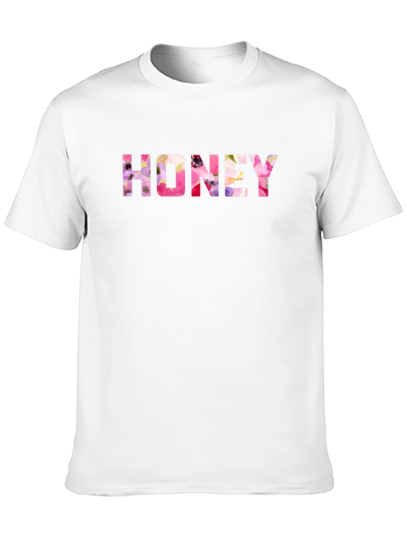 Floral Honey T-Shirt - Stylish Graphic Tee