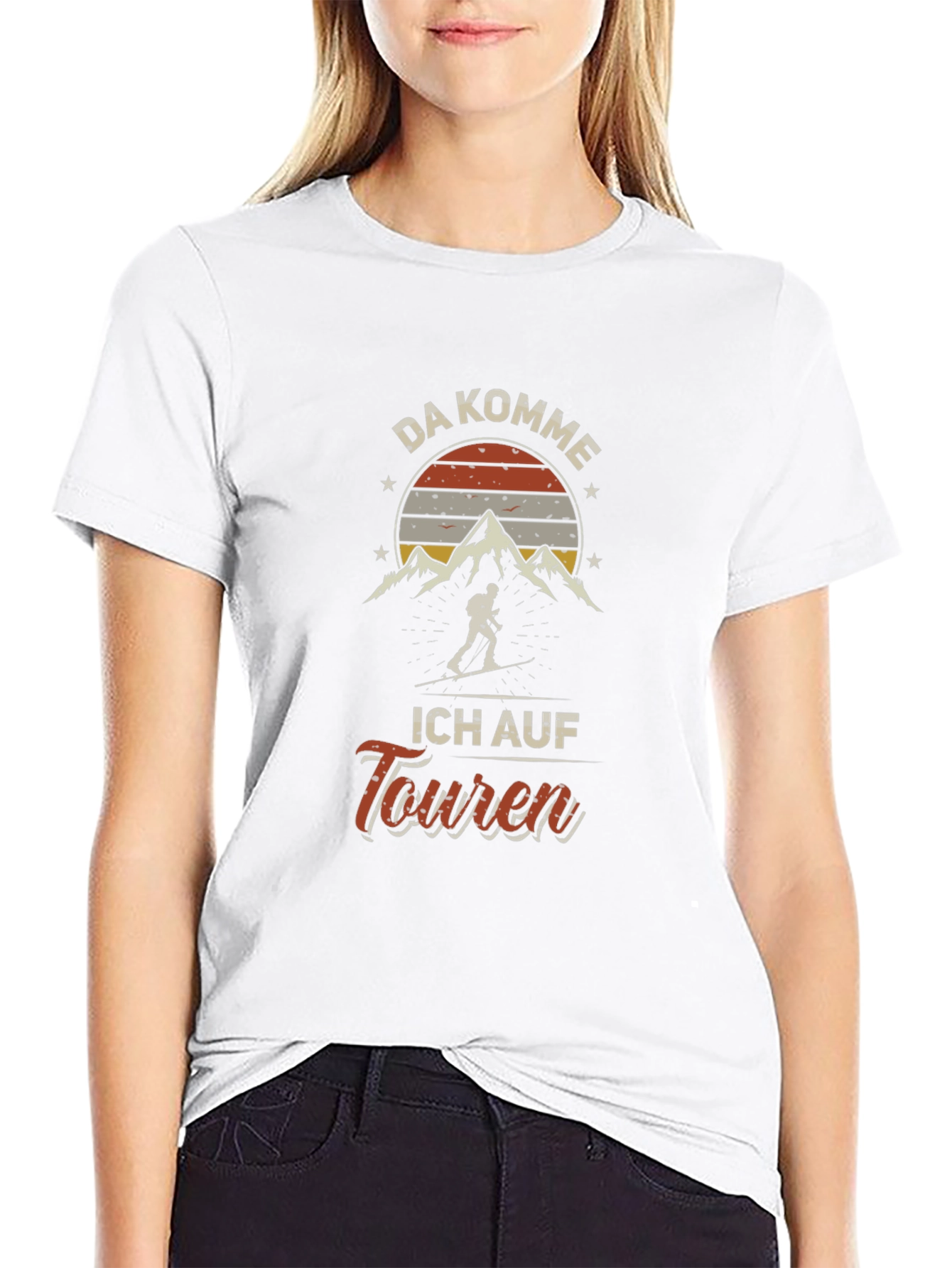 Da Komme Ich Auf Touren Ski Touring T-Shirt