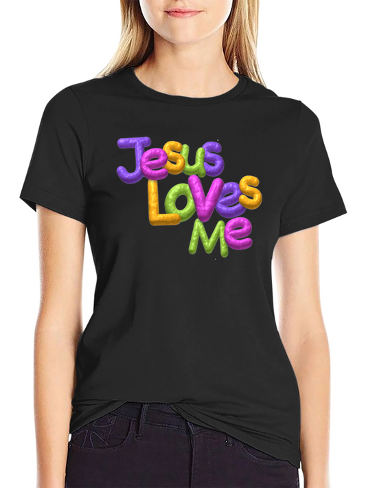 Jesus Loves Me Graphic T-Shirt