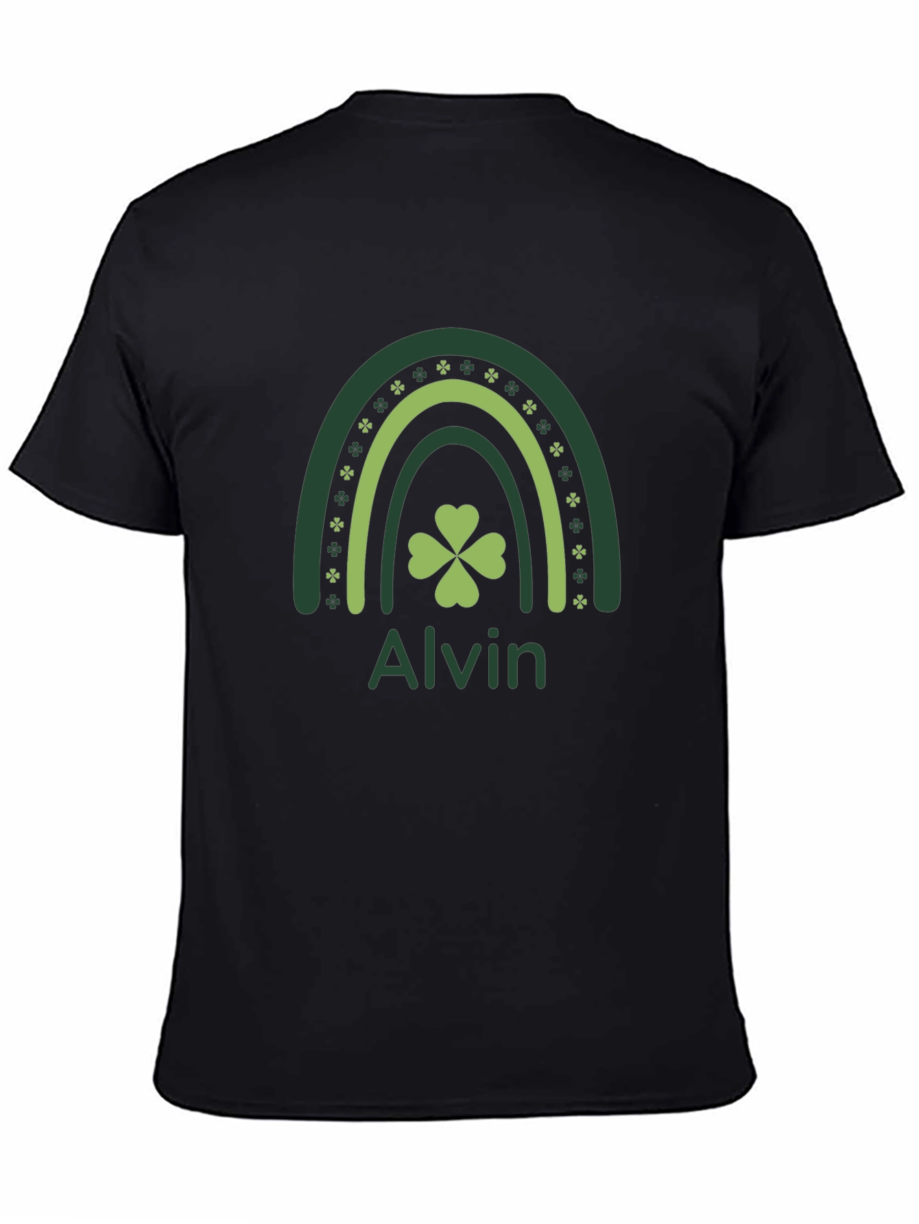 Alvin St. Patricks Day Shamrock Rainbow T-Shirt