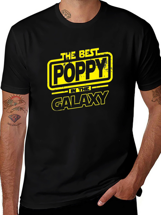Best Poppy in the Galaxy T-Shirt - Star Wars Style
