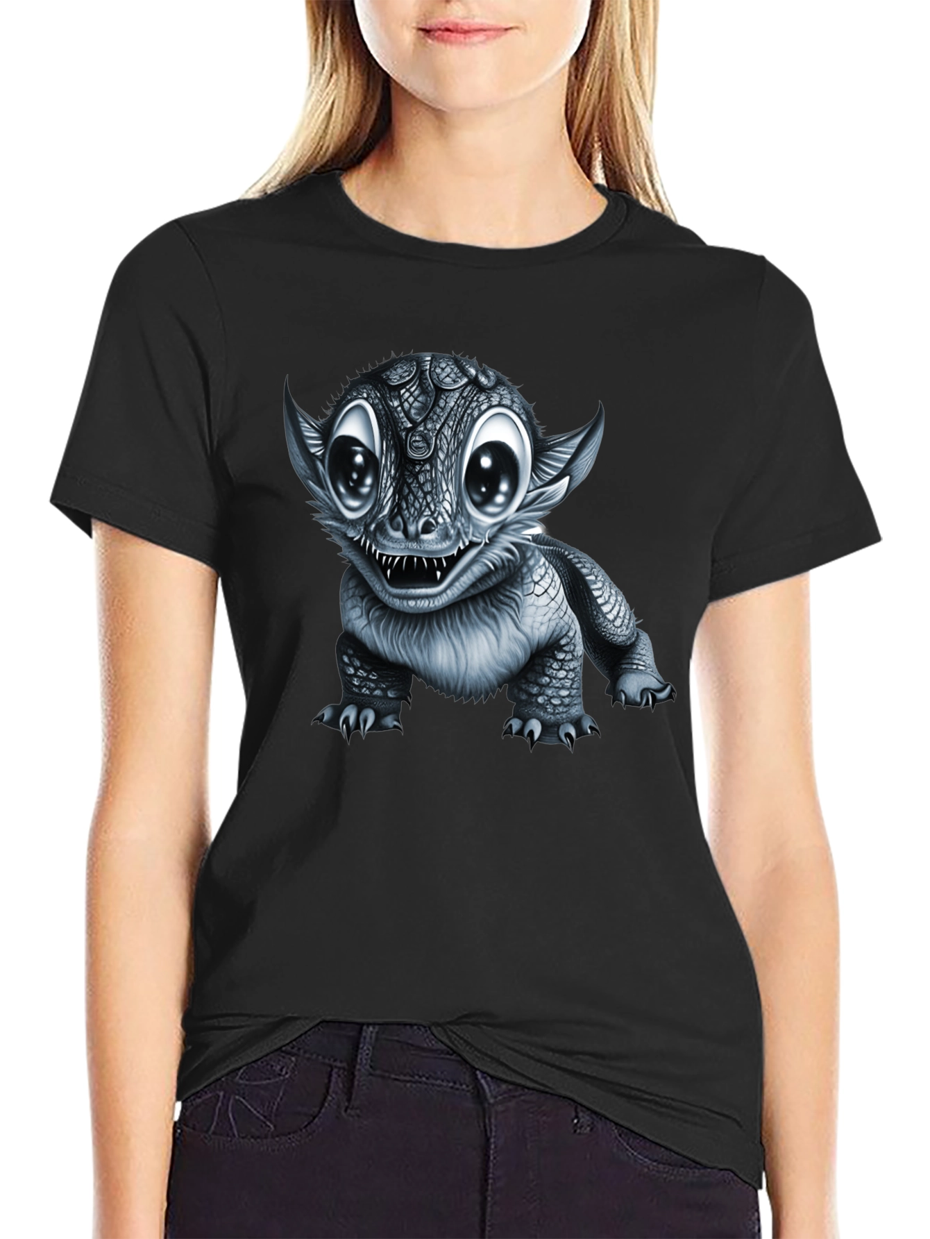 Cute Dragon Graphic T-Shirt