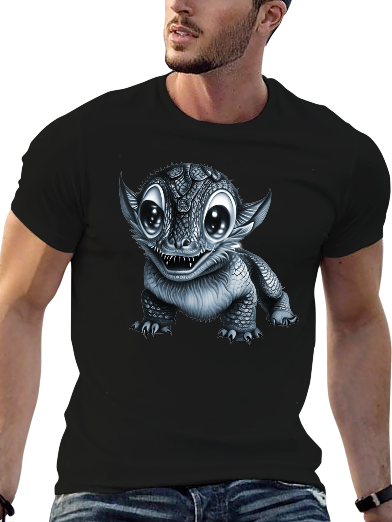 Cute Dragon Graphic T-Shirt