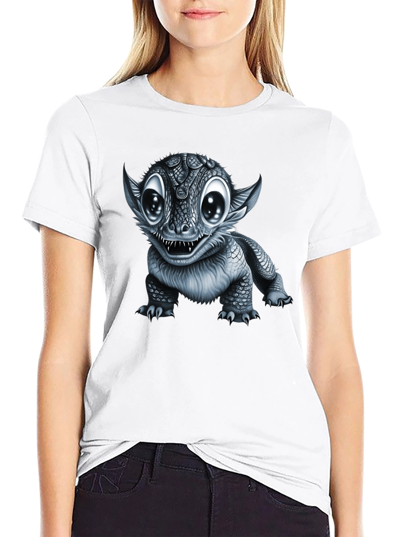 Cute Dragon Graphic T-Shirt