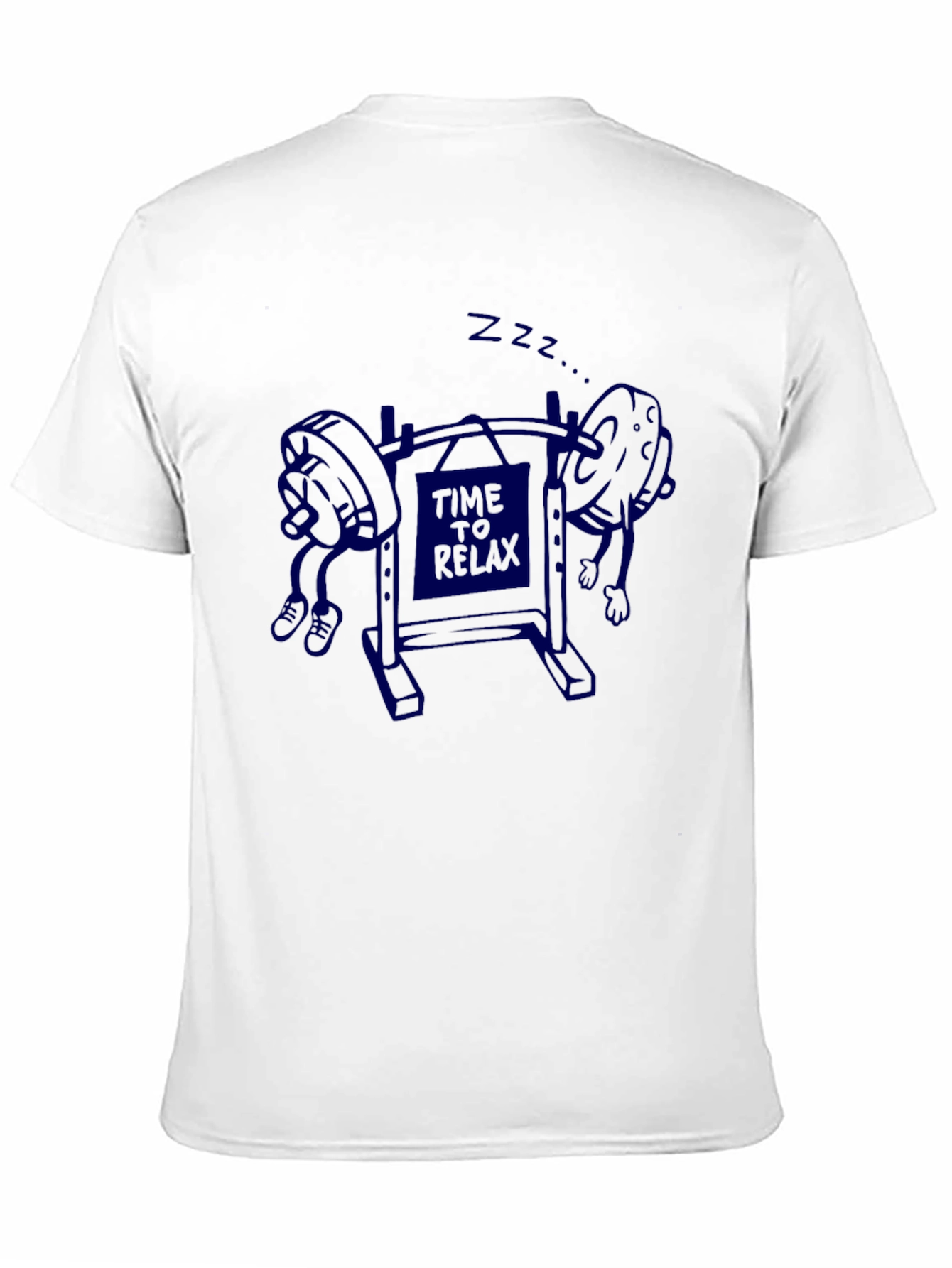Time to Relax Graphic T-Shirt - Black
