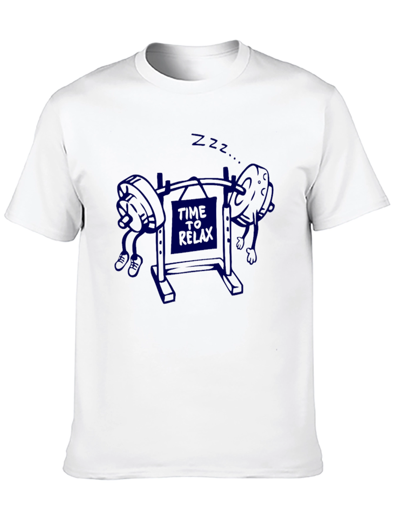 Time to Relax Graphic T-Shirt - Black