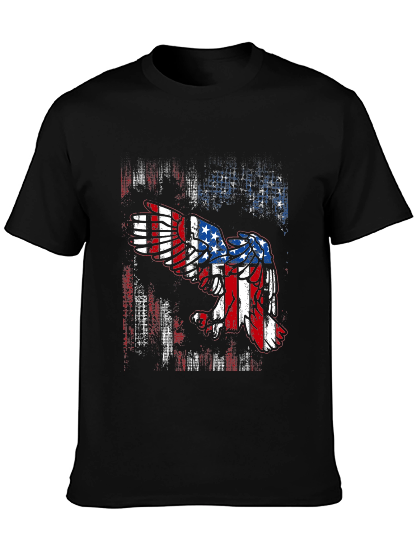 American Flag Eagle Graphic Tee