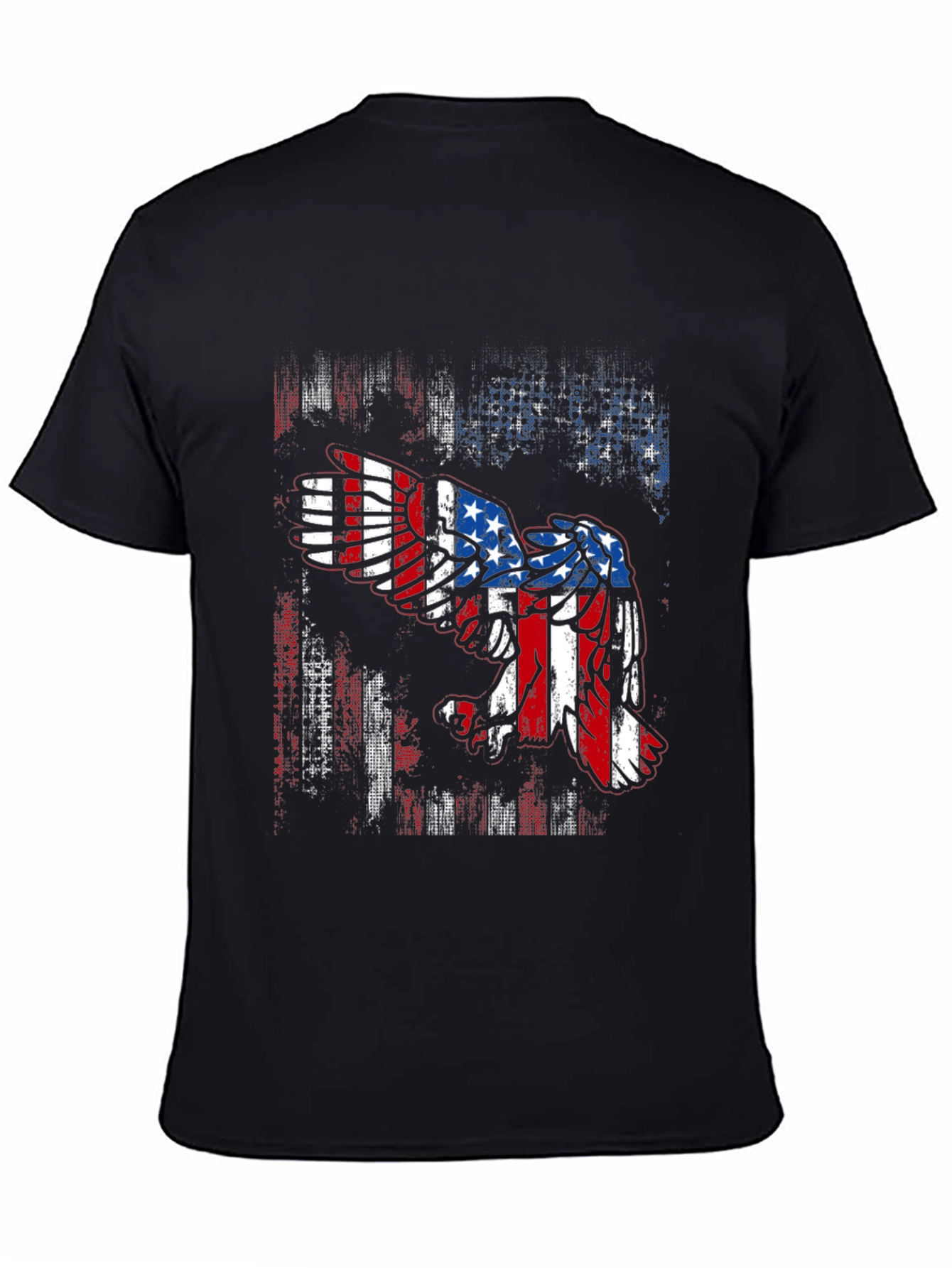 American Flag Eagle Graphic Tee