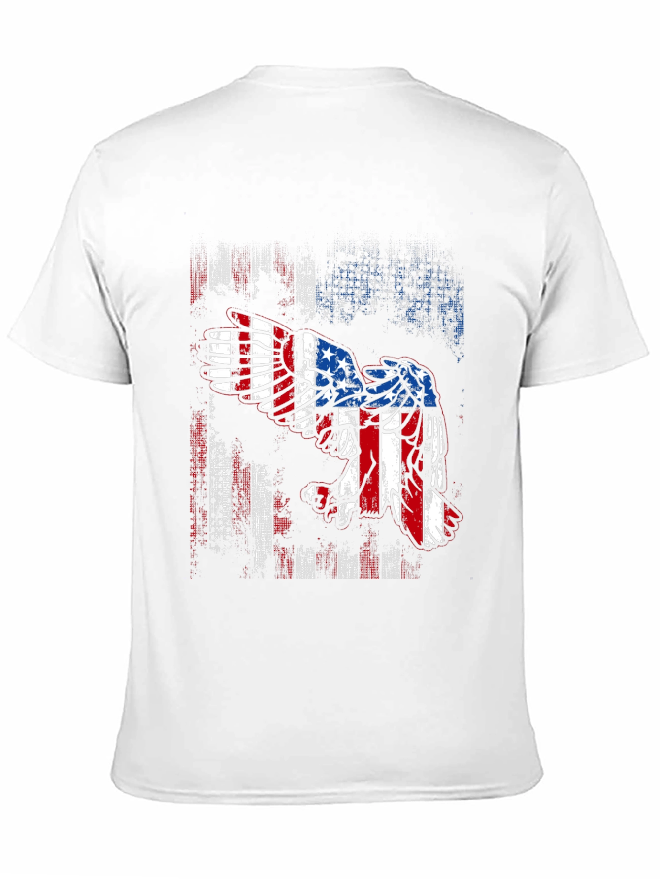 American Flag Eagle Graphic Tee