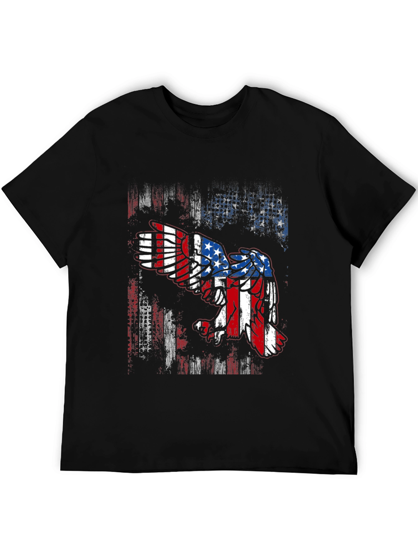 American Flag Eagle Graphic Tee