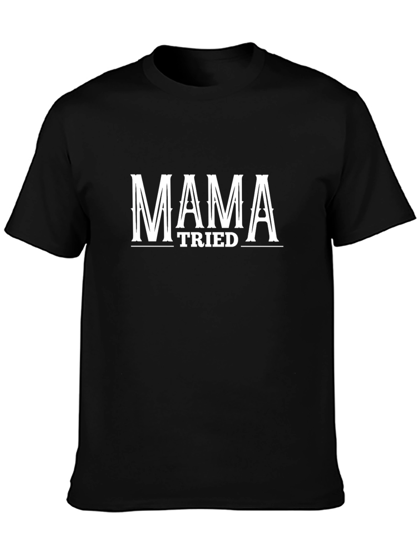 Mama Tried Graphic T-Shirt - Black