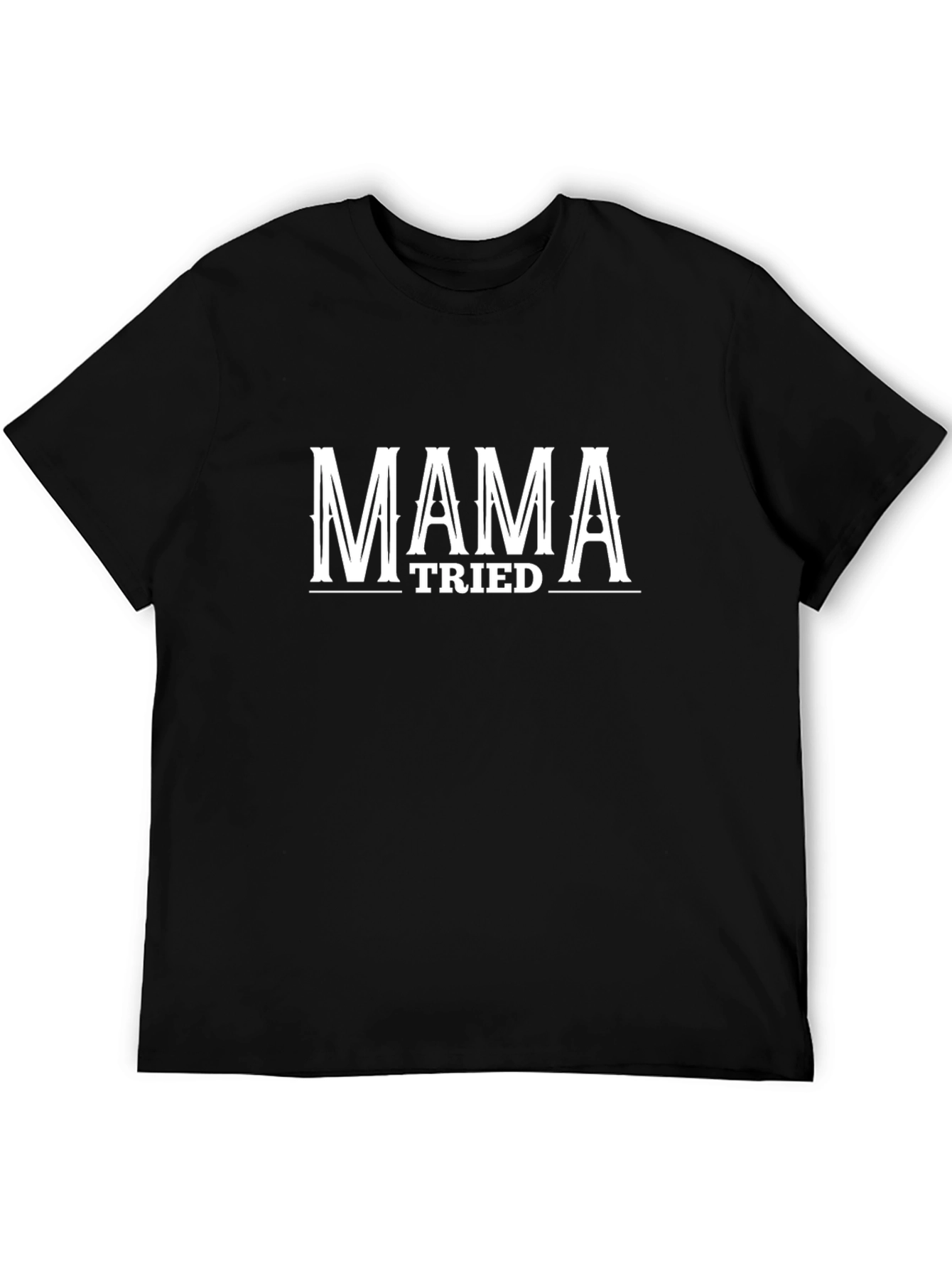 Mama Tried Graphic T-Shirt - Black