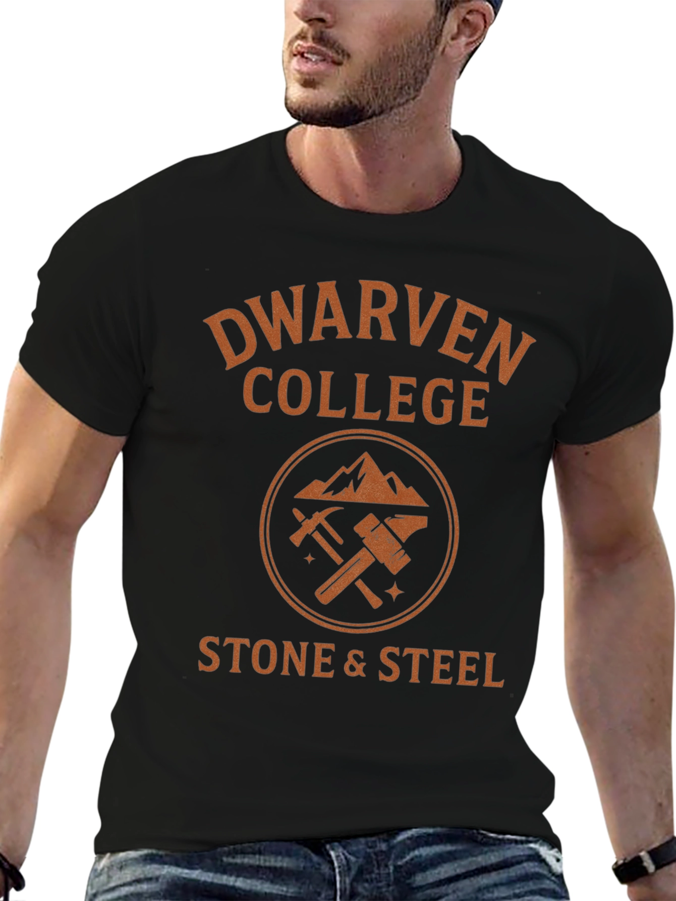 Dwarven College Stone & Steel T-Shirt