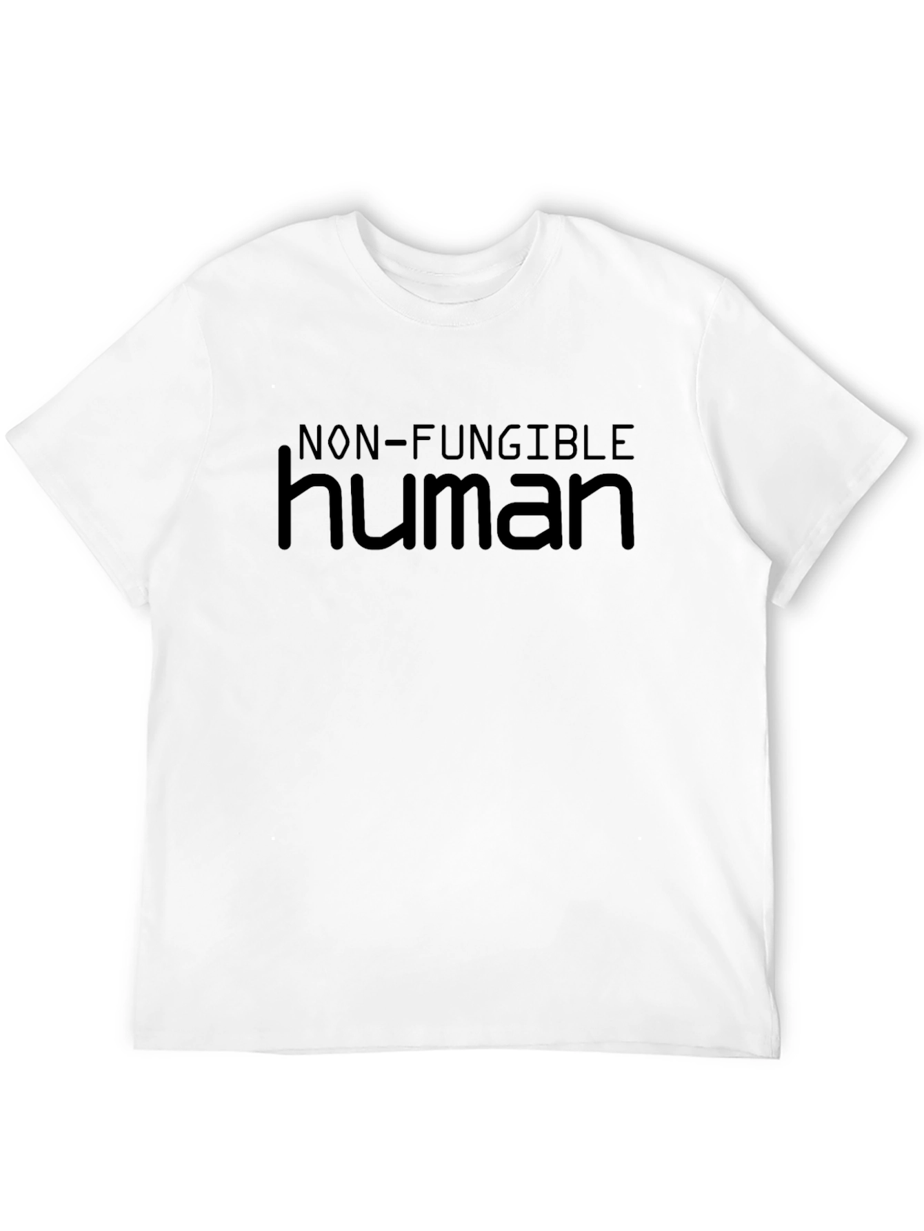 Non-Fungible Human Black T-Shirt