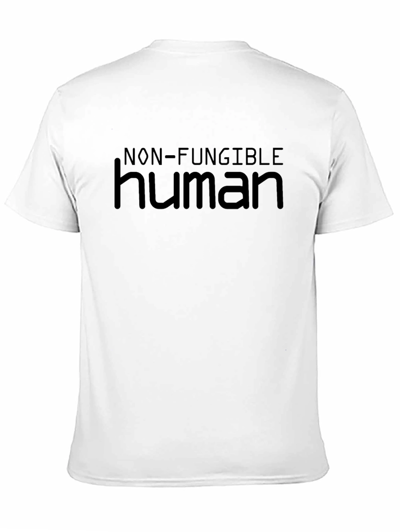 Non-Fungible Human Black T-Shirt