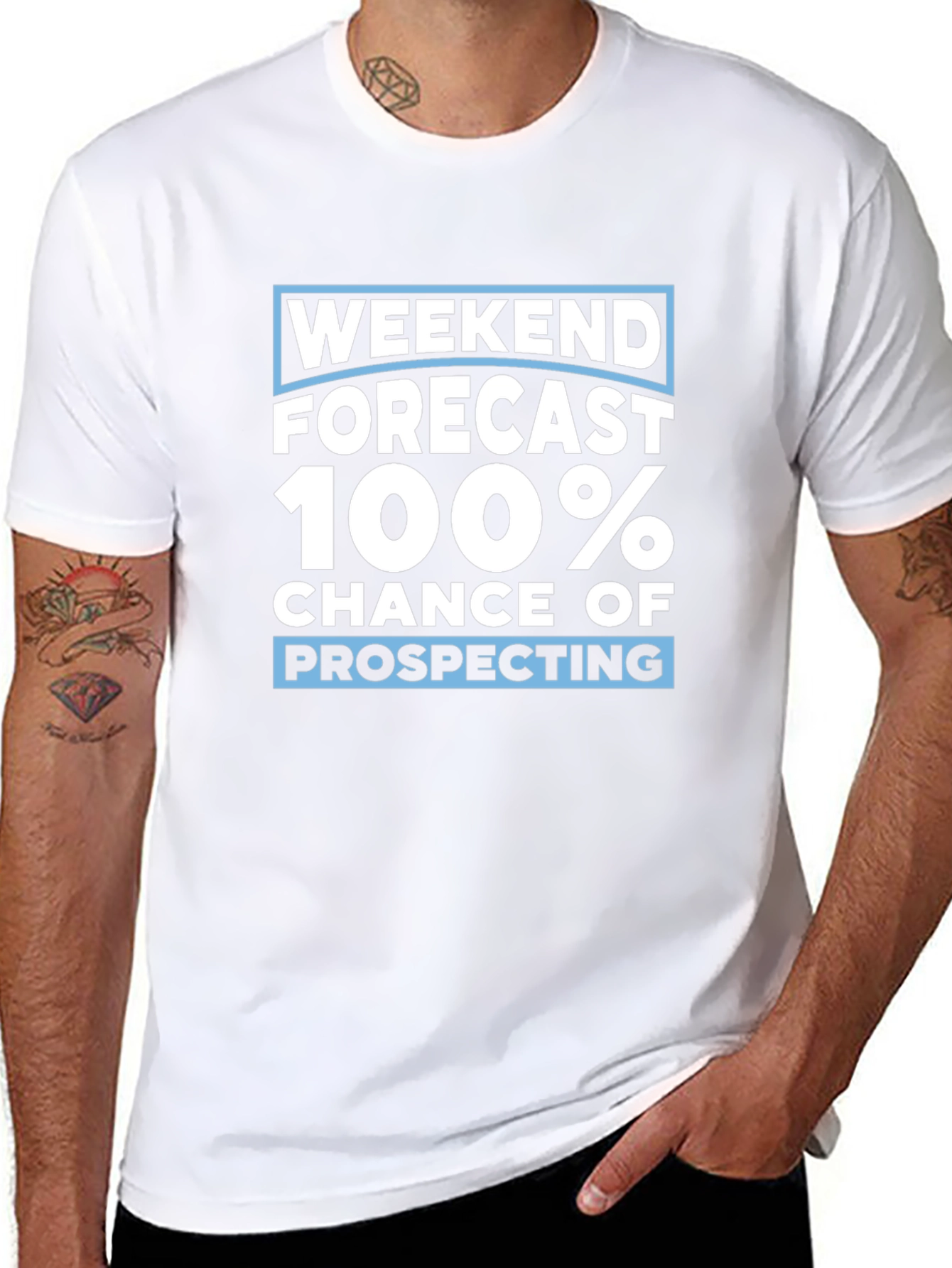 Weekend Prospecting Graphic Tee