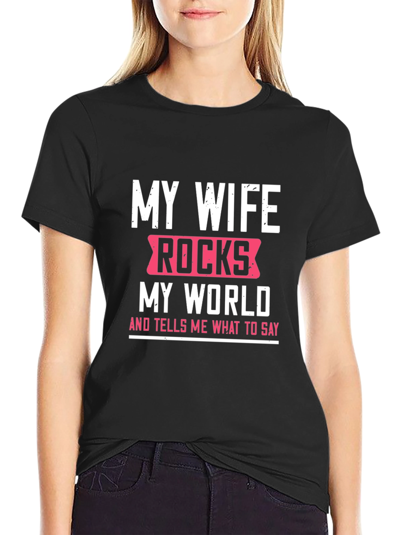 My Wife Rocks T-Shirt - Funny Husband Tee