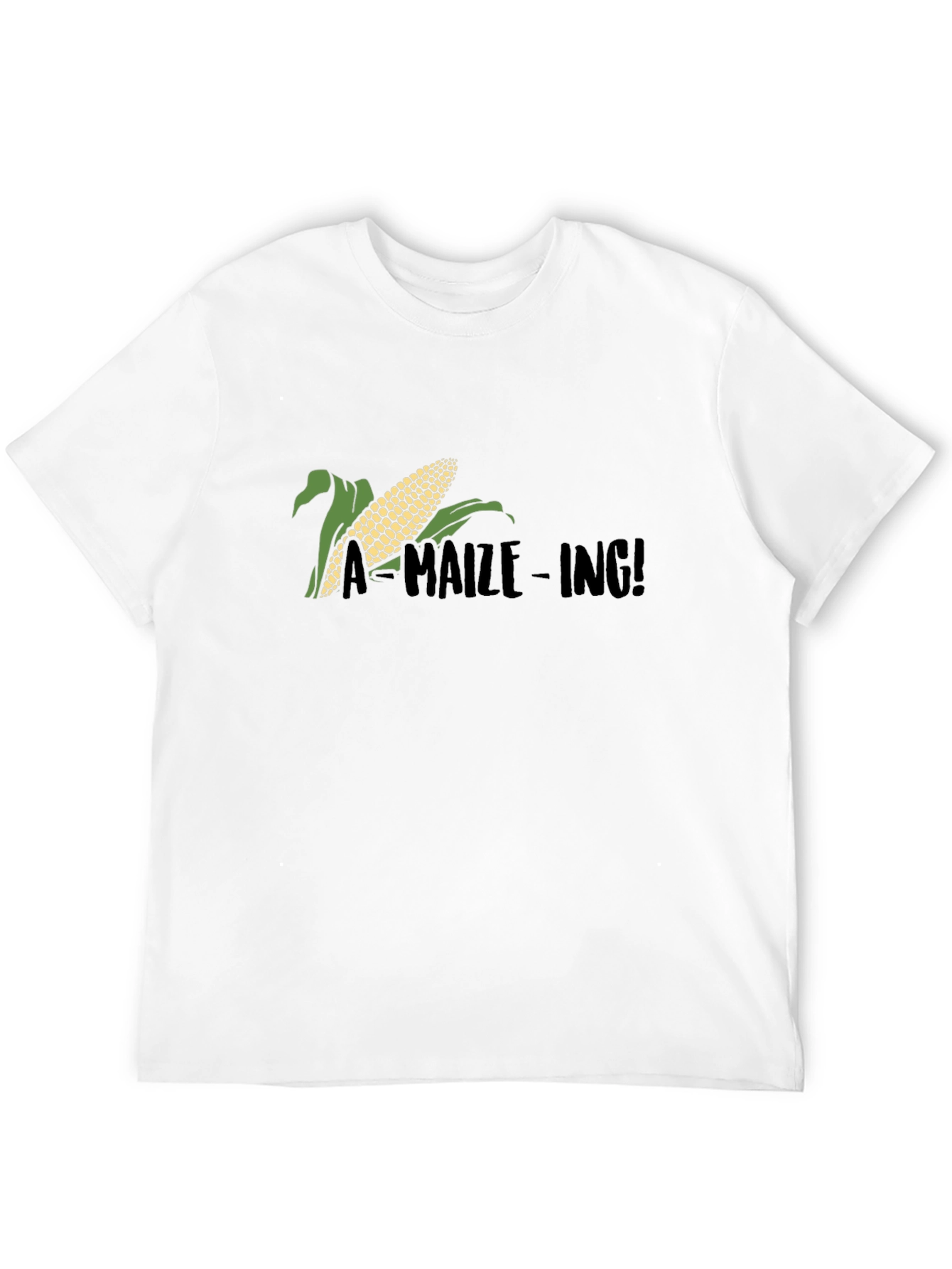 A-Maize-Ing Black T-Shirt