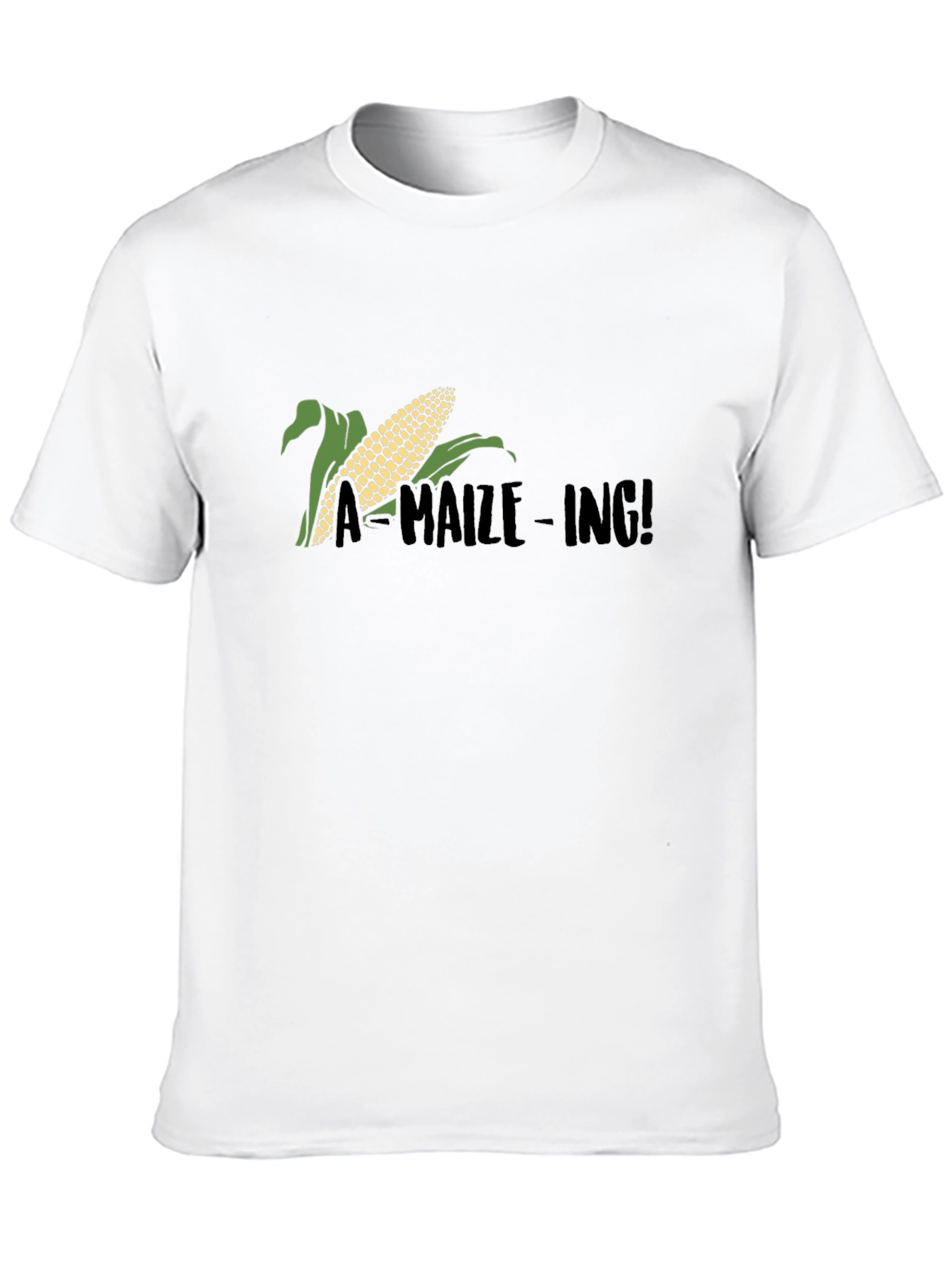 A-Maize-Ing Black T-Shirt