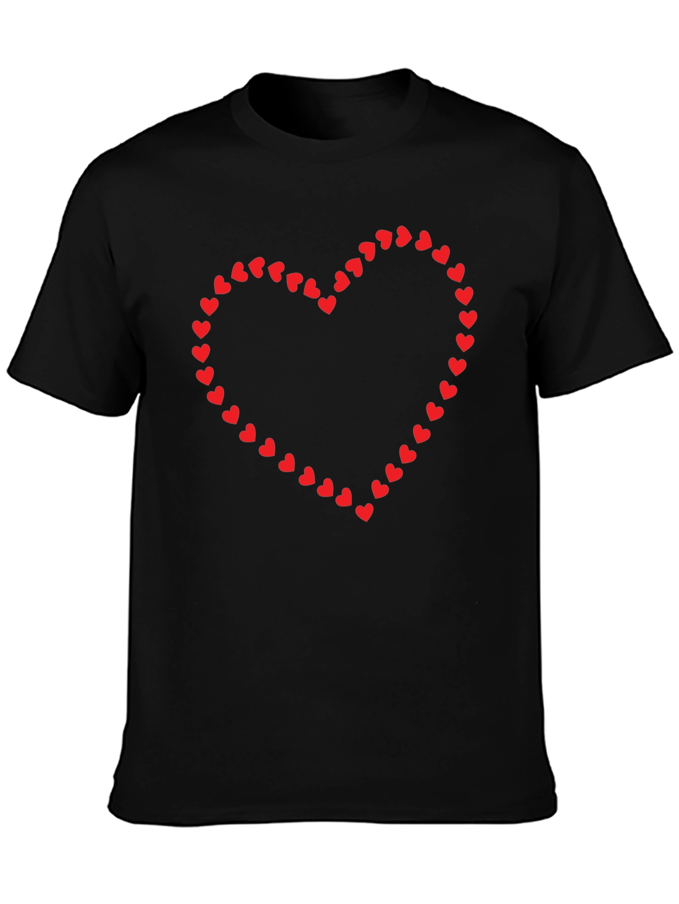 Heart of Hearts Black Tee